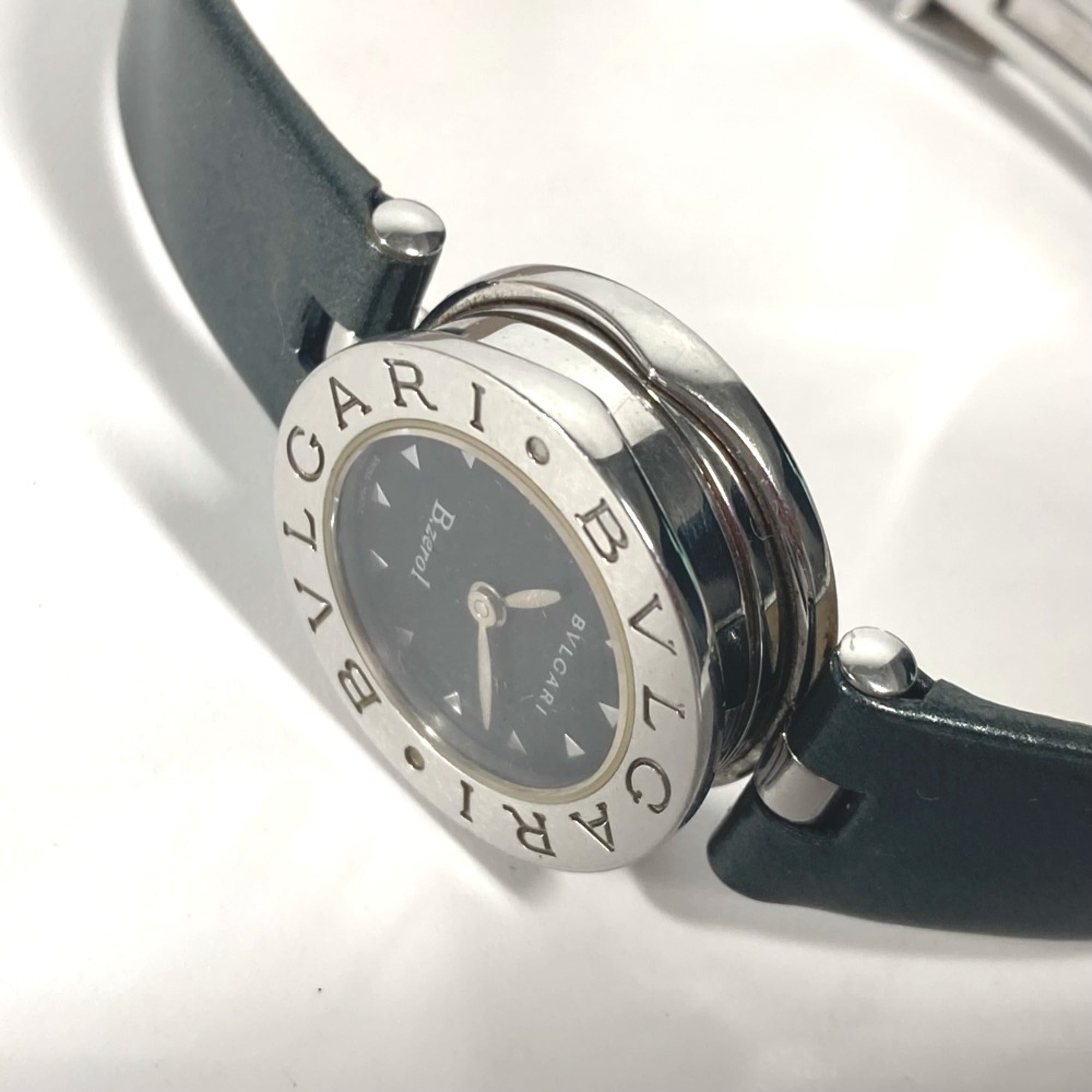 Bulgari BZ22S GZl14l3r Black Dial 22mm Watch