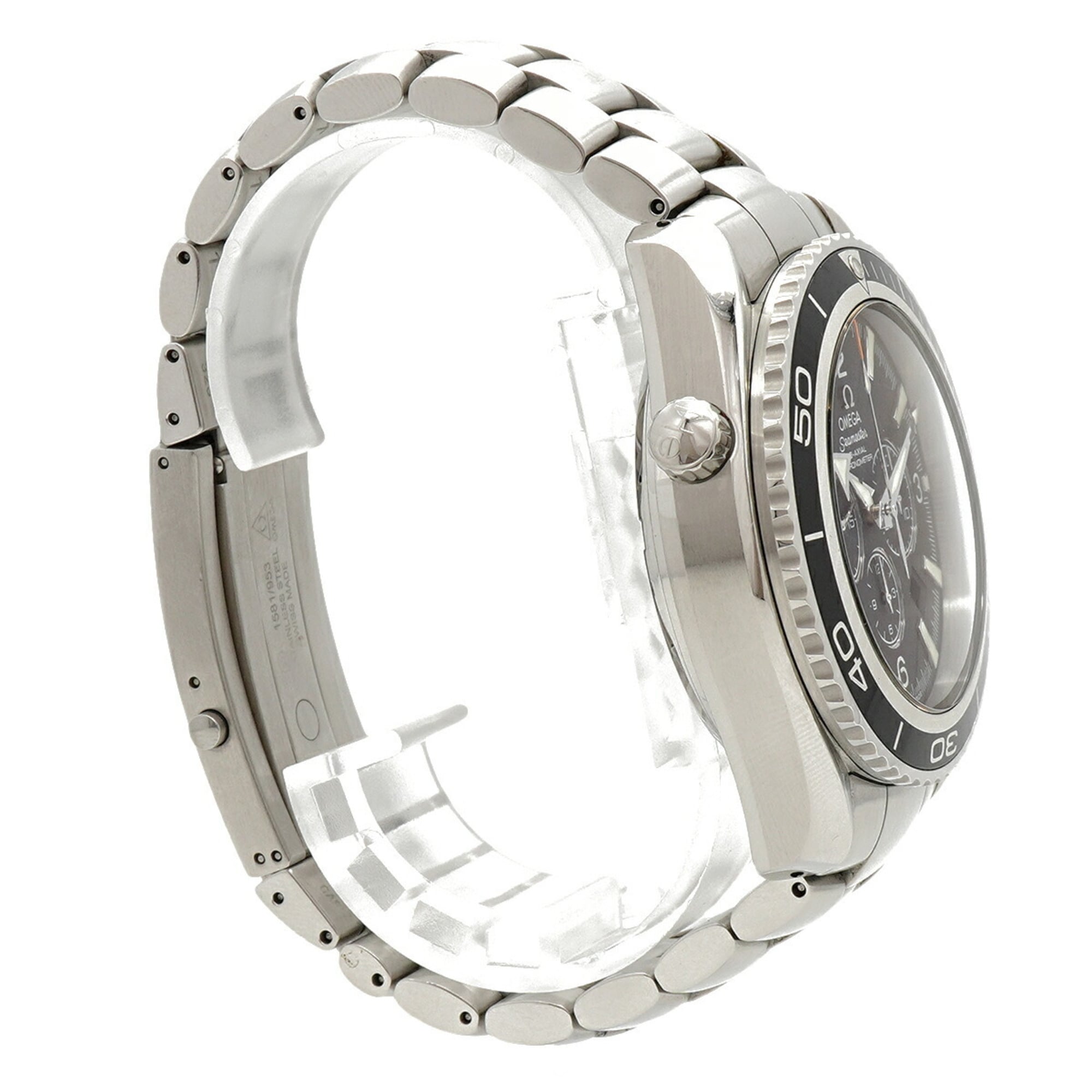 Omega Seamaster Planet Ocean 2210.50 Herrenuhr Schwarz Zifferblatt