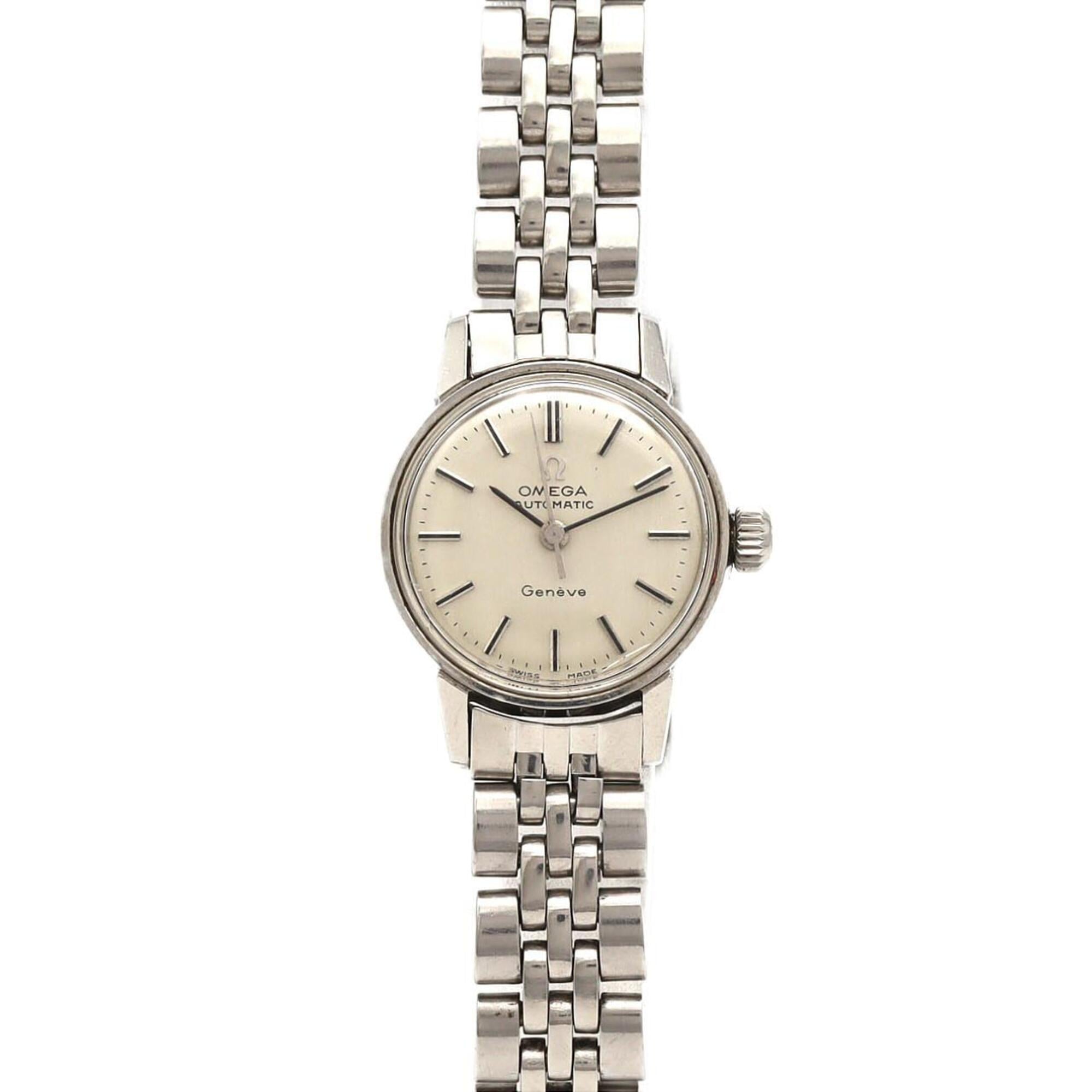 Omega Geneve Cal.671 565002 Silver Dial 21mm Watch