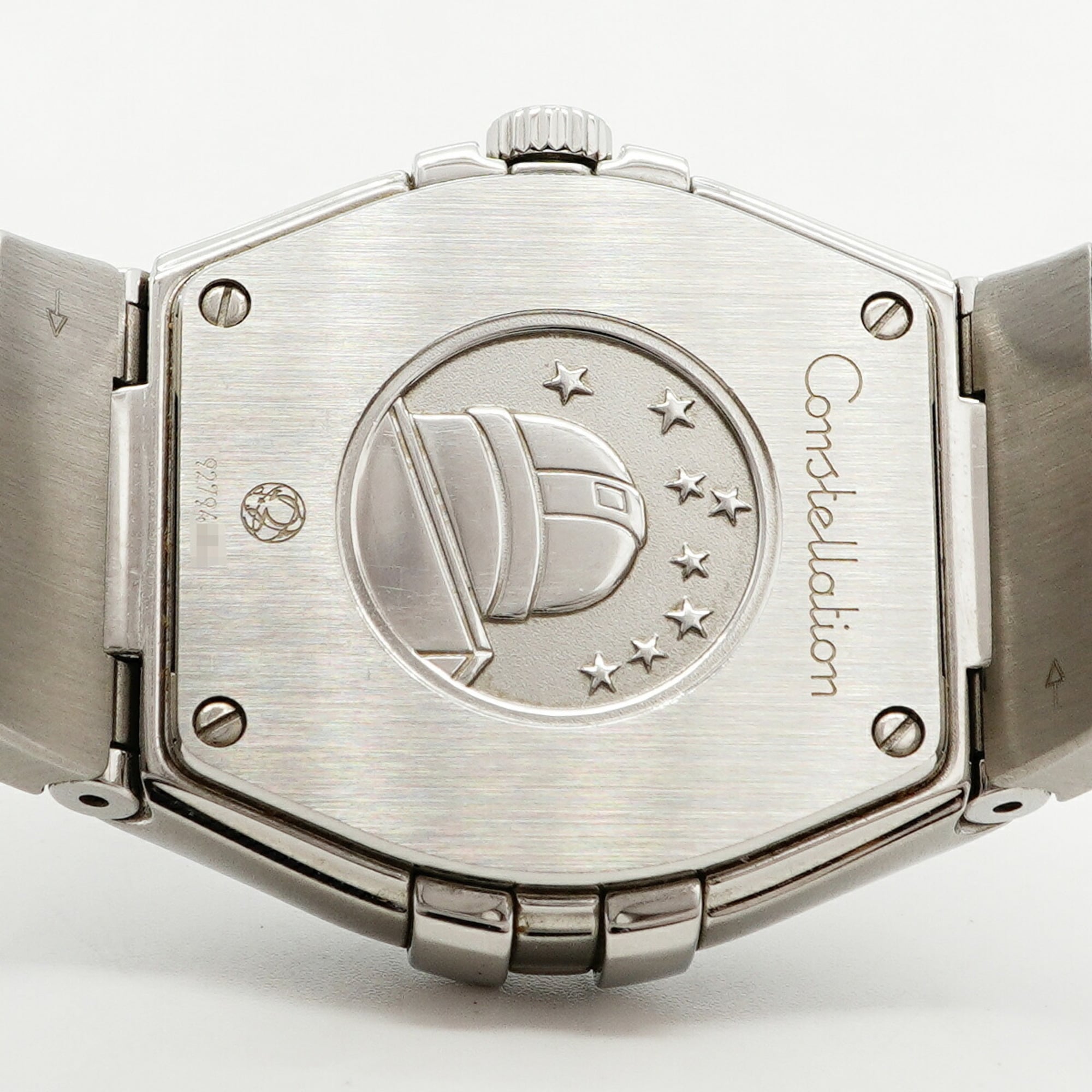 Omega Constellation Plume Diamond 123.10.27.60.55.004 White Dial Wo