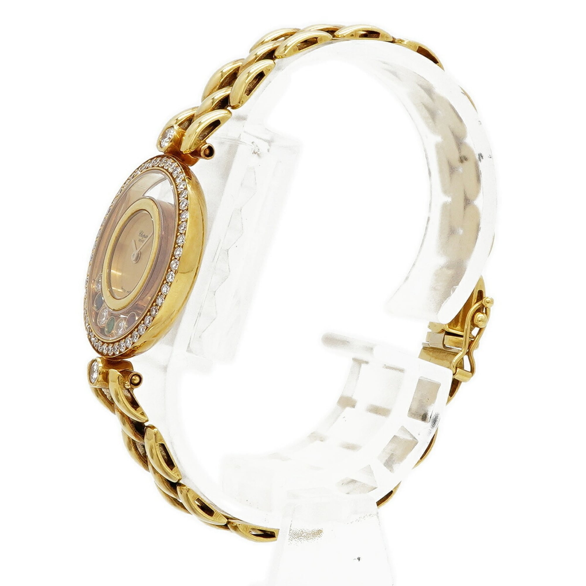 Chopard Happy Diamonds YG 20 3926-24 Gold Dial Wo