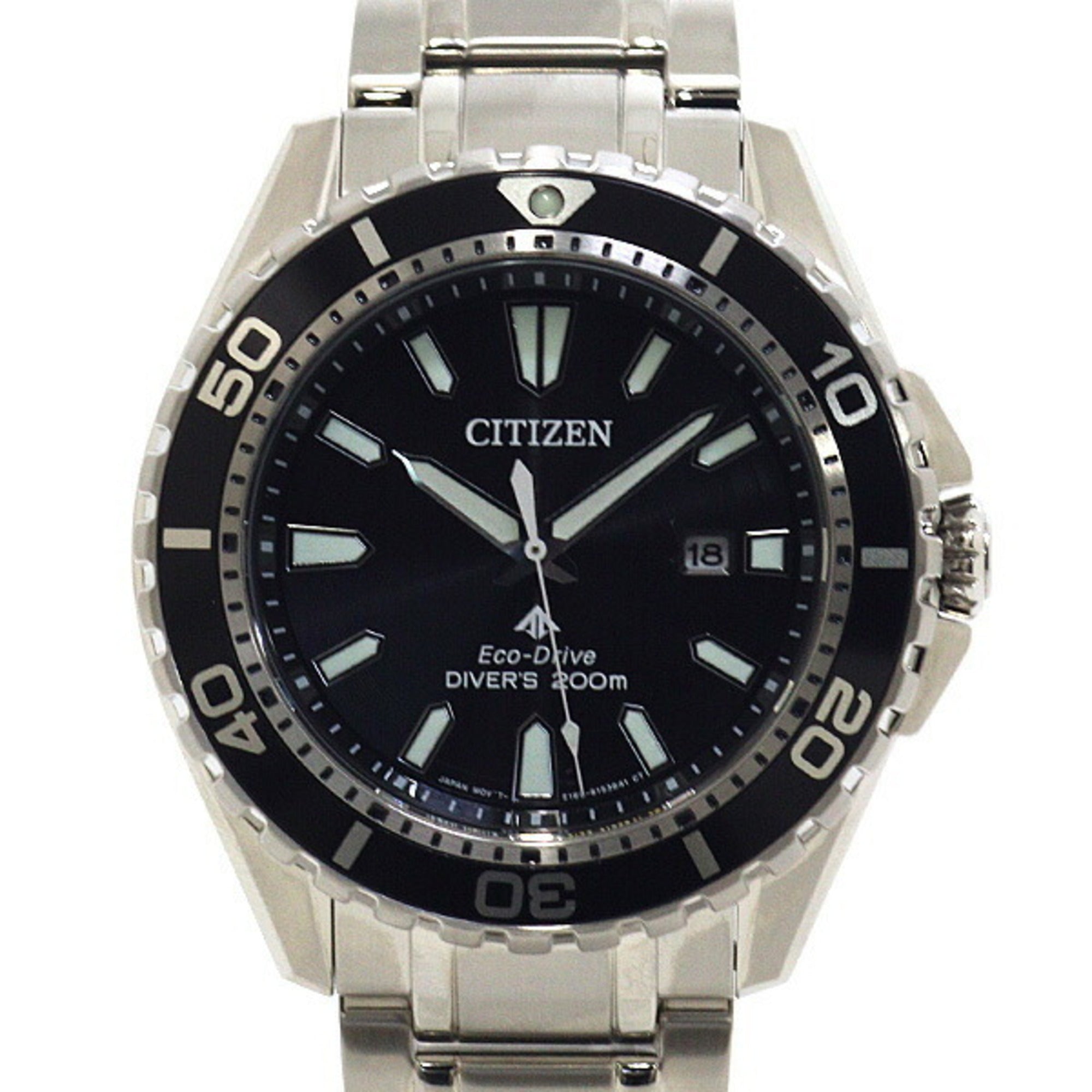 CITIZEN Promaster Eco-Drive Men's Watch BN0190-82E Black Dial