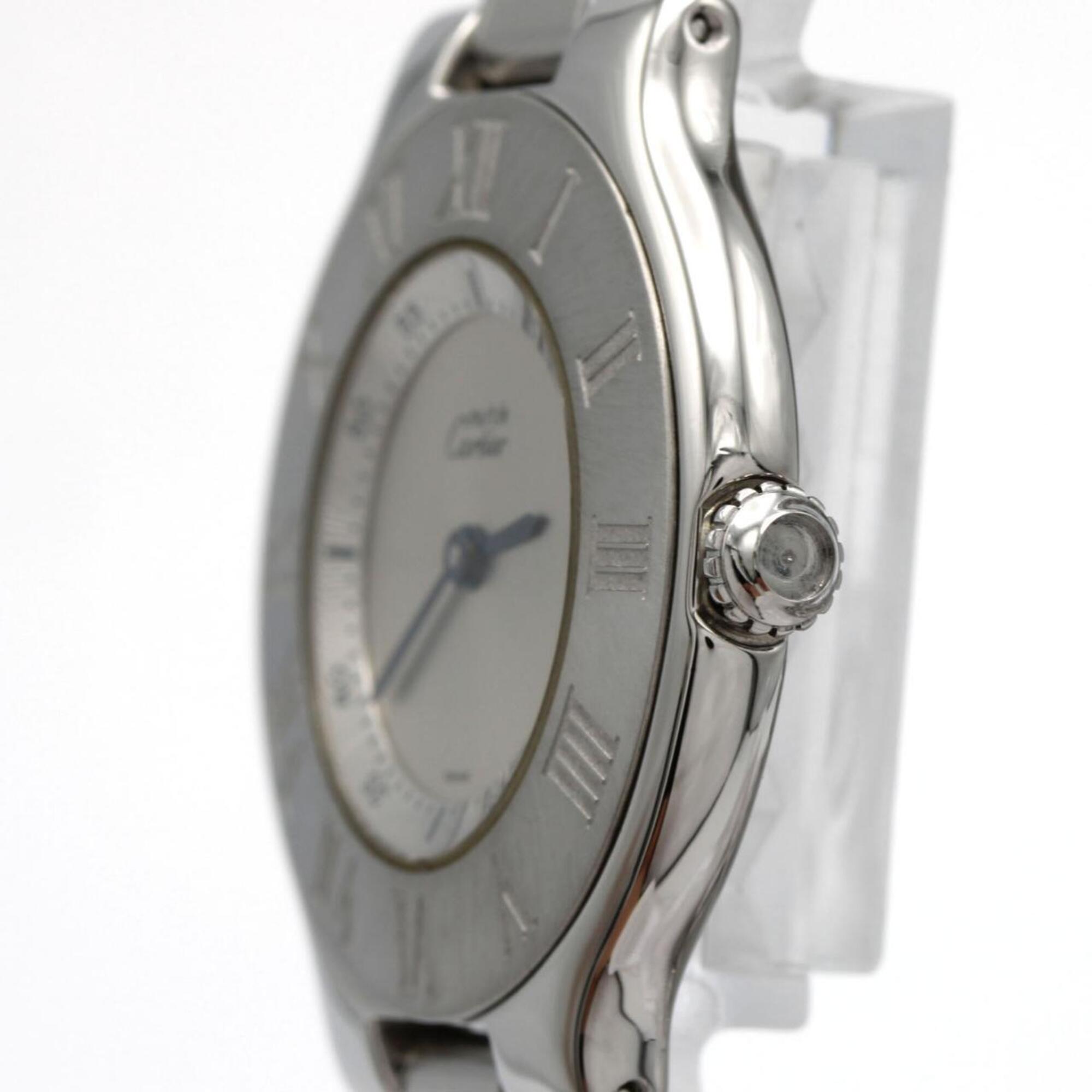Cartier Must W10110T2 Silver Dial 31mm Watch