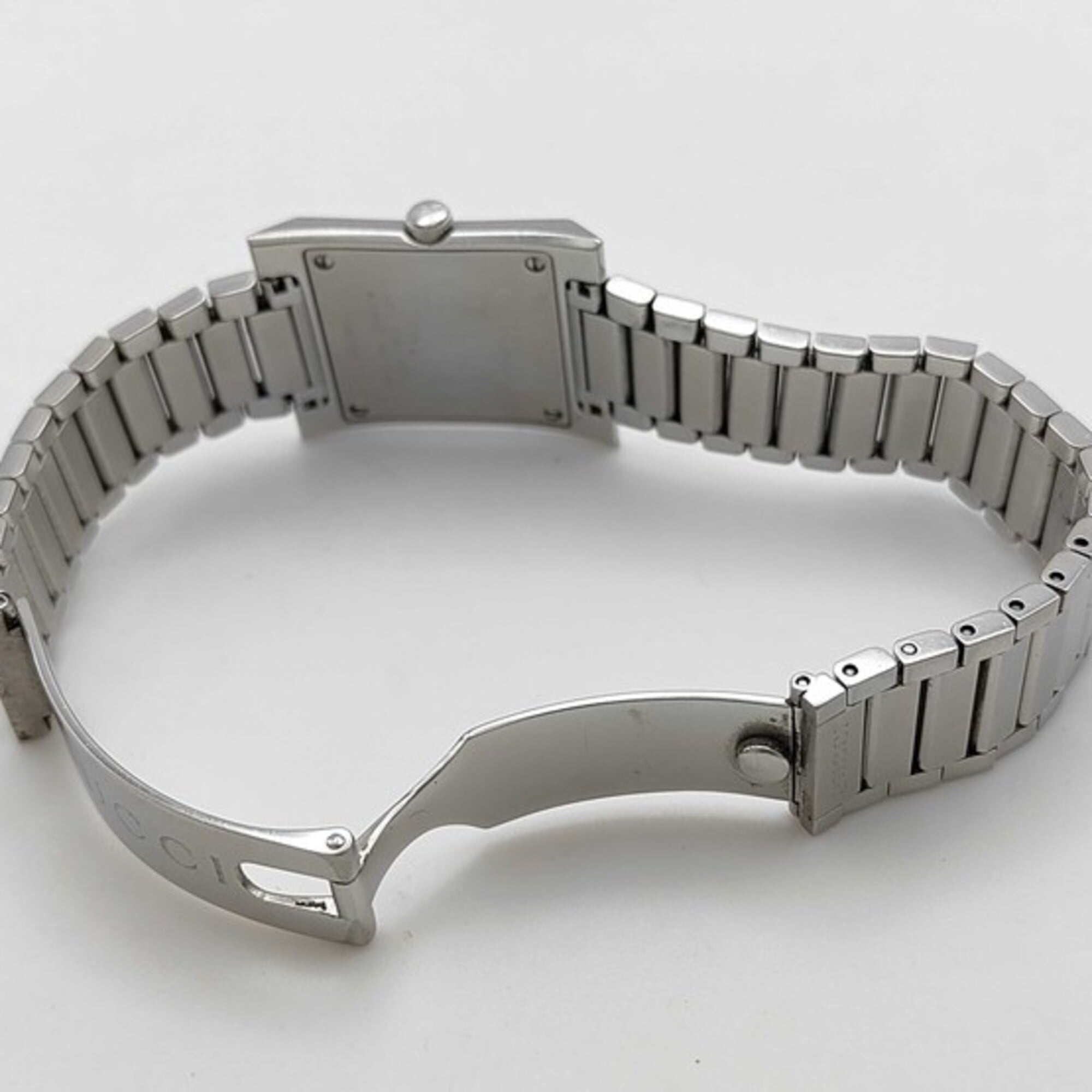 GUCCI Sherry Line 111L Silver Stainless Steel Women's Quartz Watch