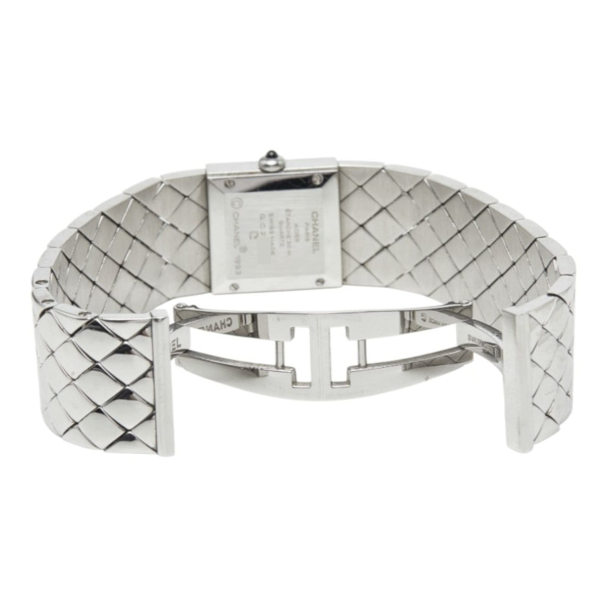 Chanel Matelassé H0009 Black Dial 19mm Watch