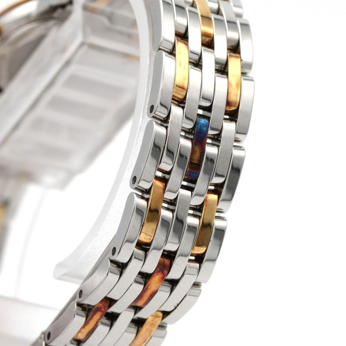 Omega De Ville Prestige Combination D-16P 413.25.22.60.58.001 Horloge met gouden wijzerplaat, 22 mm