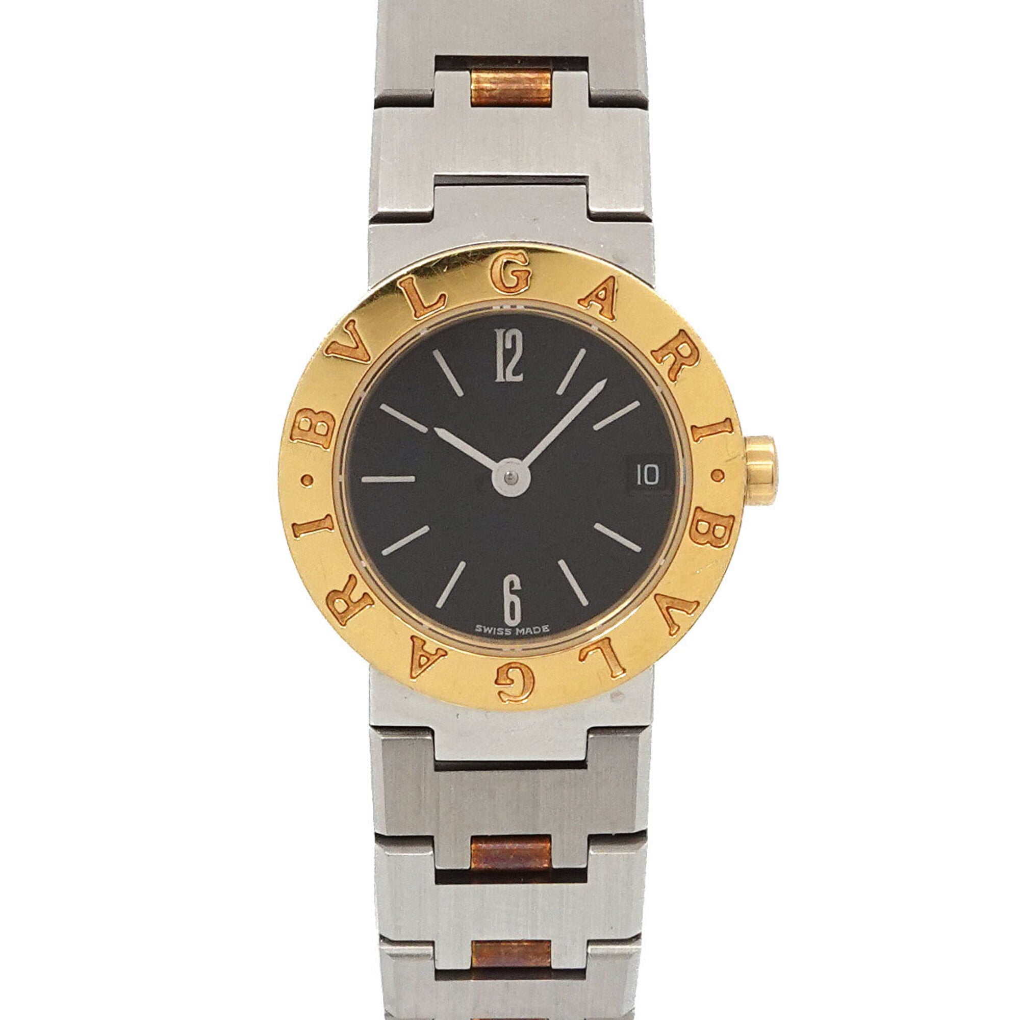 Bulgari Bulgari BB23SGD Black Dial 23mm Watch