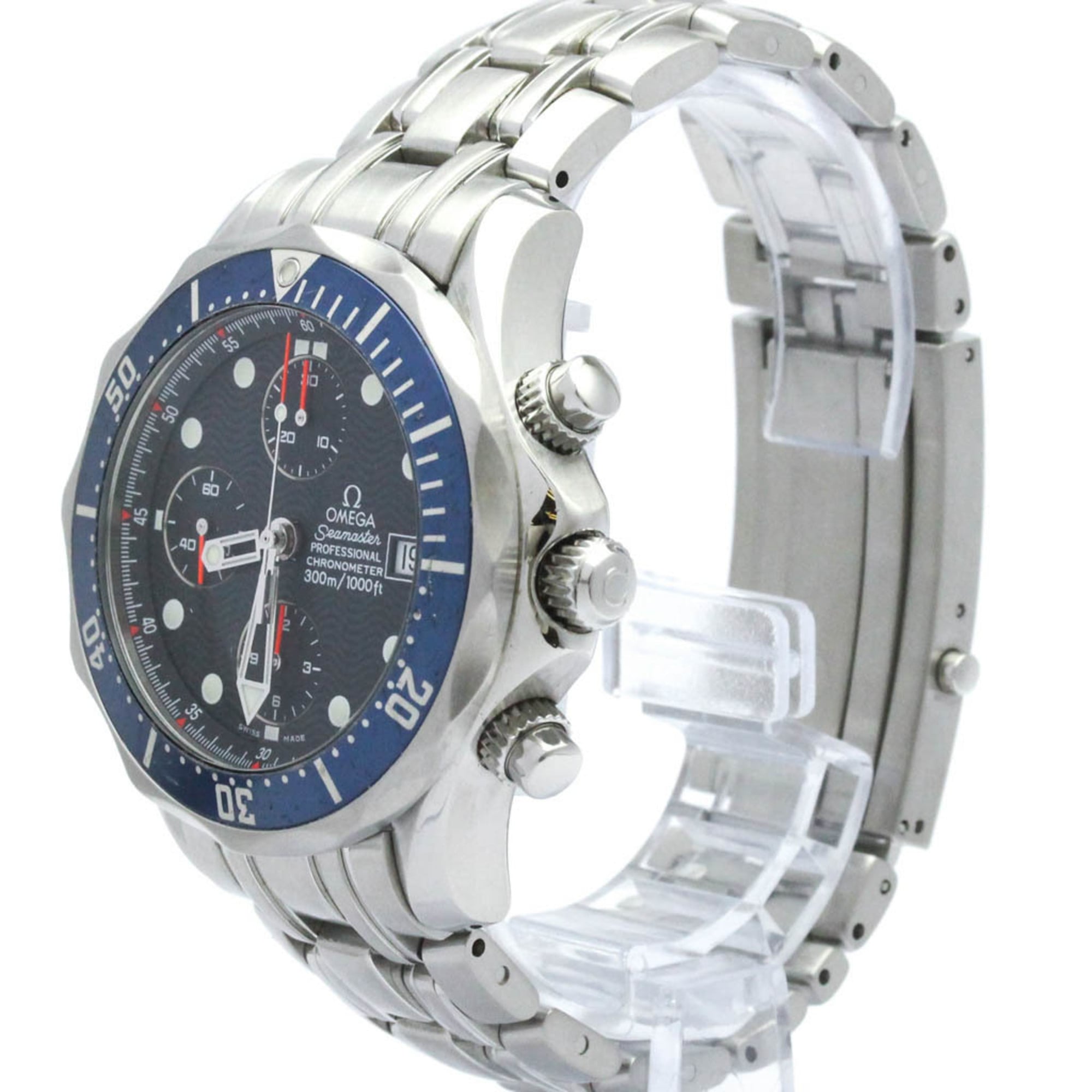 Omega Seamaster Automatik Edelstahl Herren-Sportuhr 2599.80