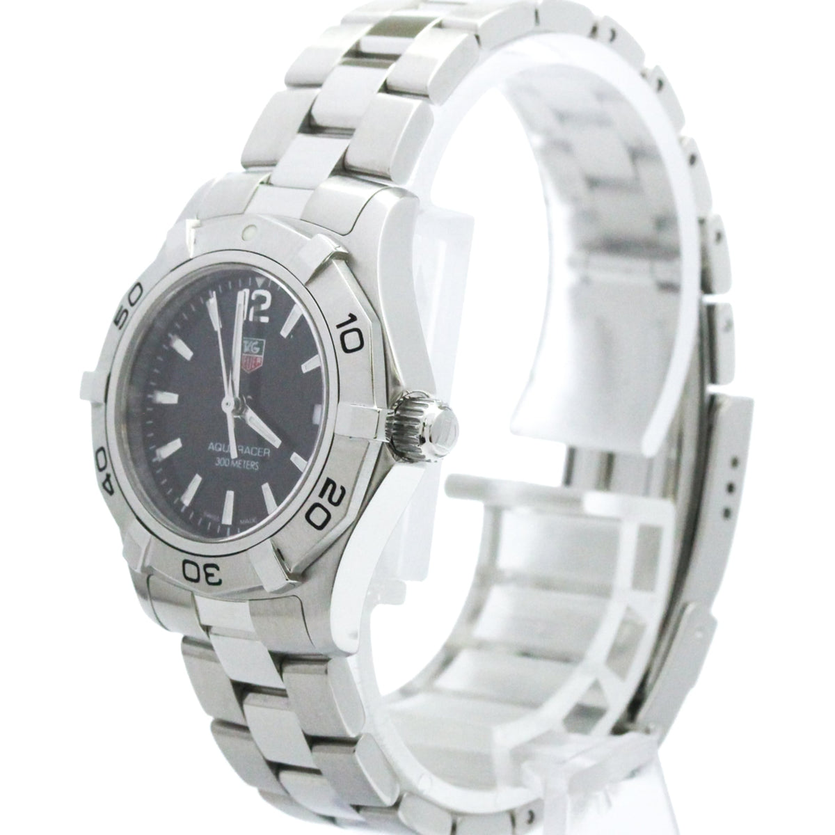 Montre TAG Heuer Aquaracer WAF1410 Noir avec cadran de 28 mm