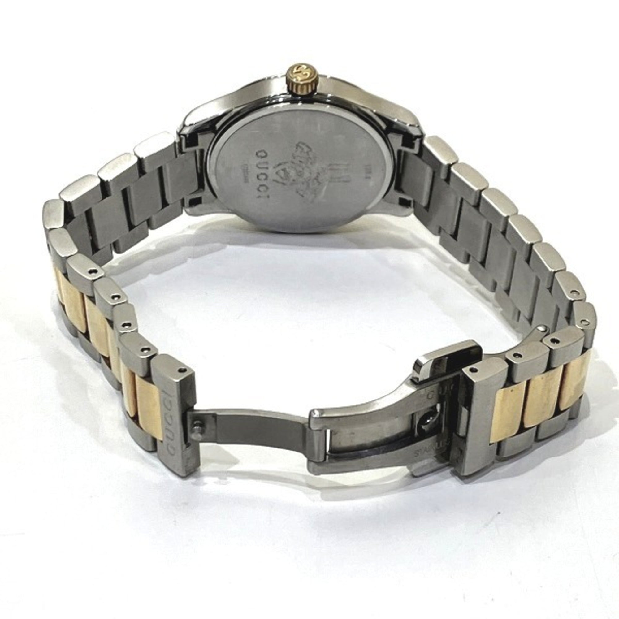 Gucci G-Timeless 126.5 kwartshorloge met kattenkop voor dames