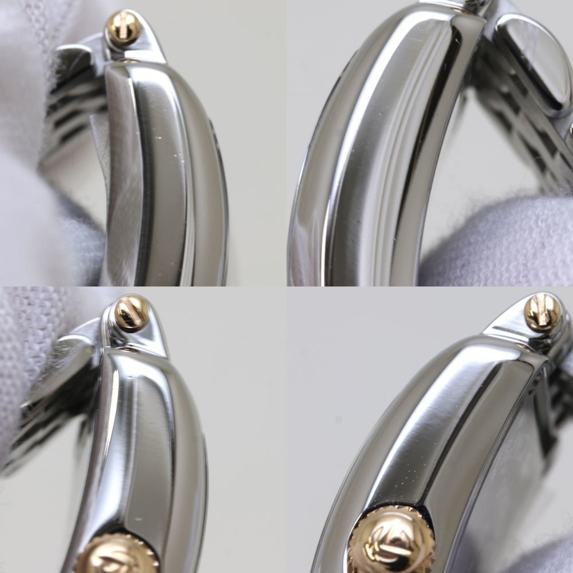 FRANCK MULLER 802 REL CD 1P CP STG Long Island Petite Pastille Edelstahl xK18PG Rosa Damenuhr 39538