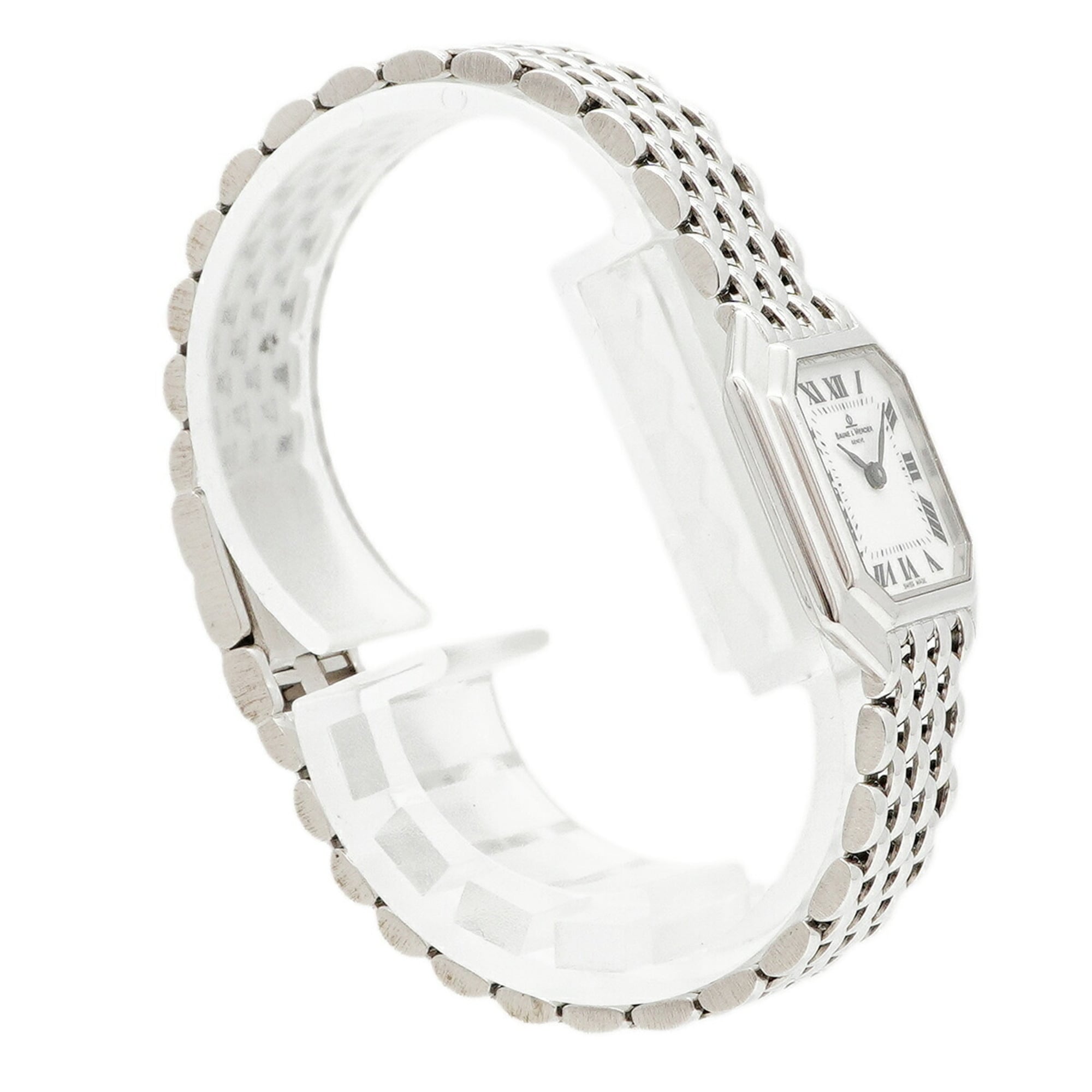 Baume & Mercier 750 WG 18259 White Dial Wo