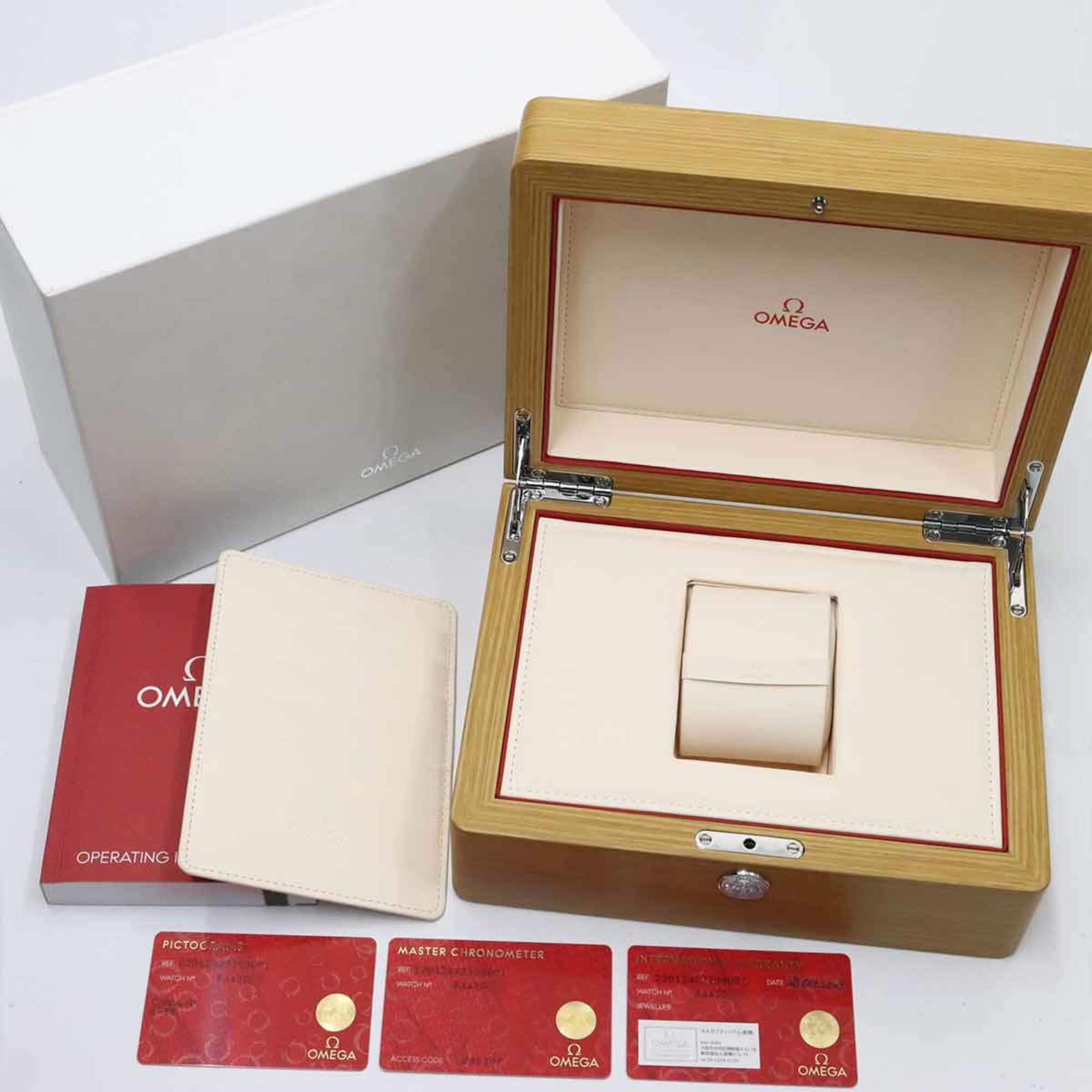 Omega Seamaster Aqua Terra GMT Worldtimer Master Co-Axial 220 12 43 22 03 001 Men's Watch Date Automatic