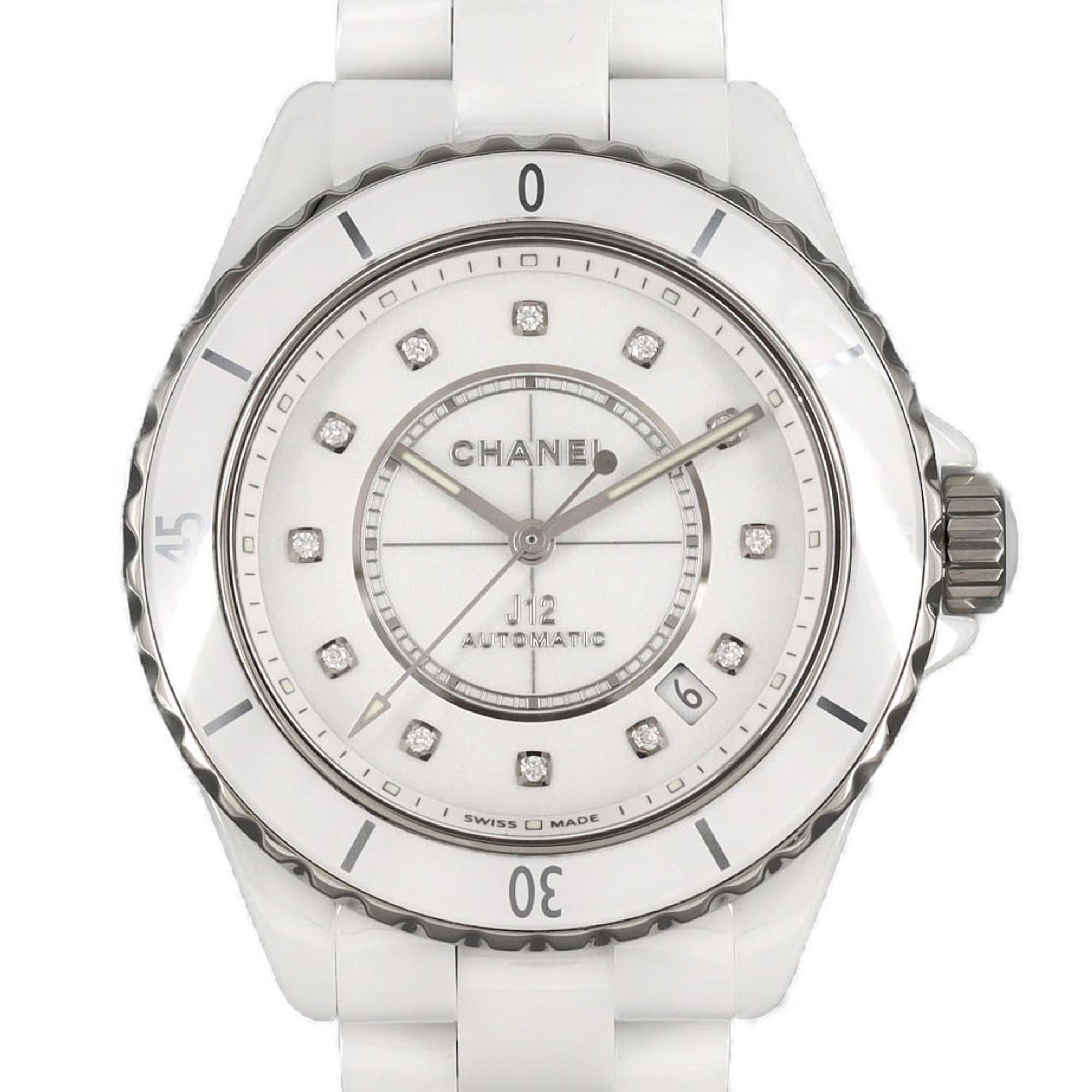 Chanel J12 Caliber 12.1 38mm Ceramic 12P Automatic Watch H5705