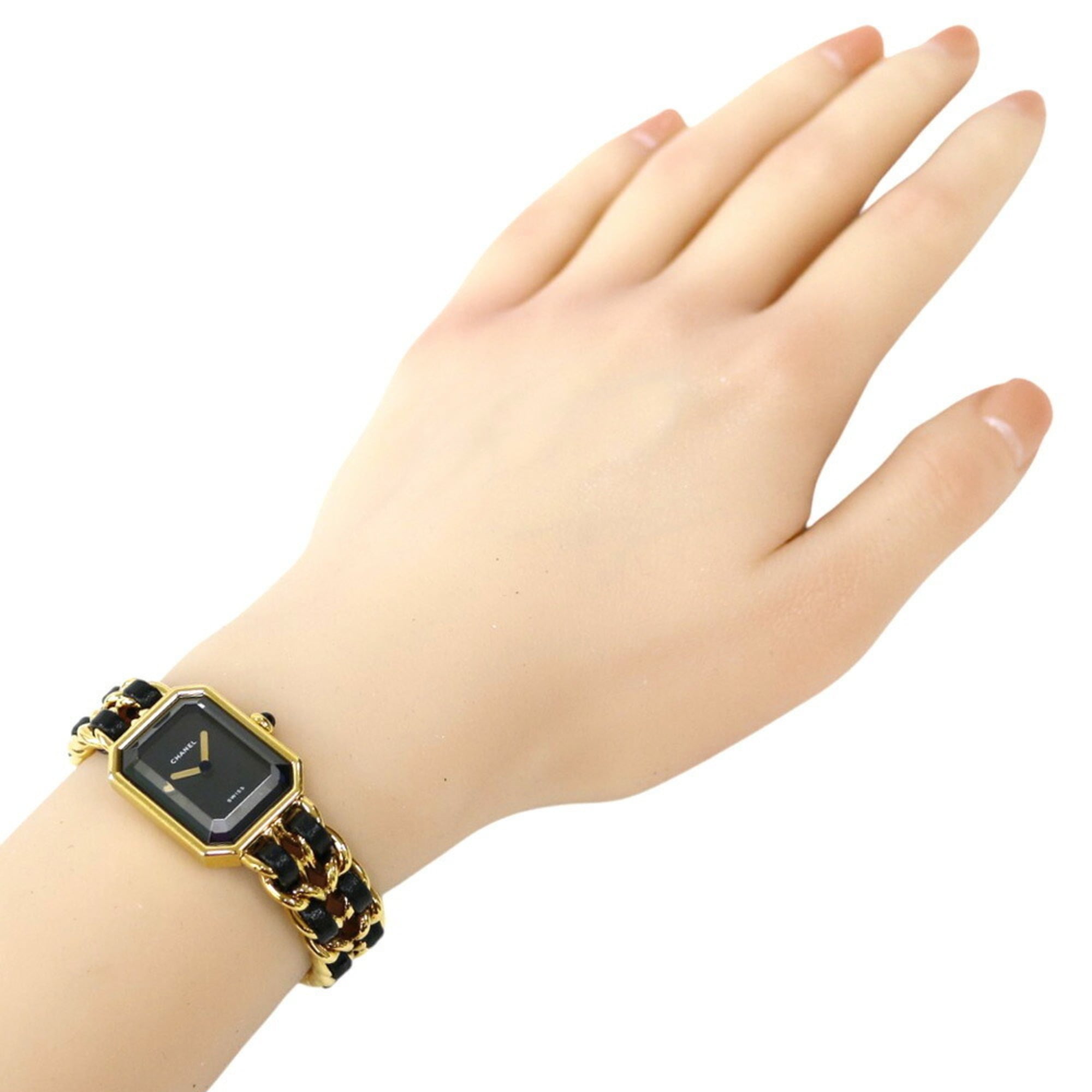 CHANEL Premiere S Watch, GP H0001 Quartz, Women's