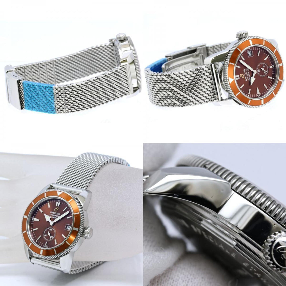 Breitling Superocean Heritage 38 Datum A372Q43OCA A372Q43OCA A37320 Braun Zifferblatt 38 mm Uhr