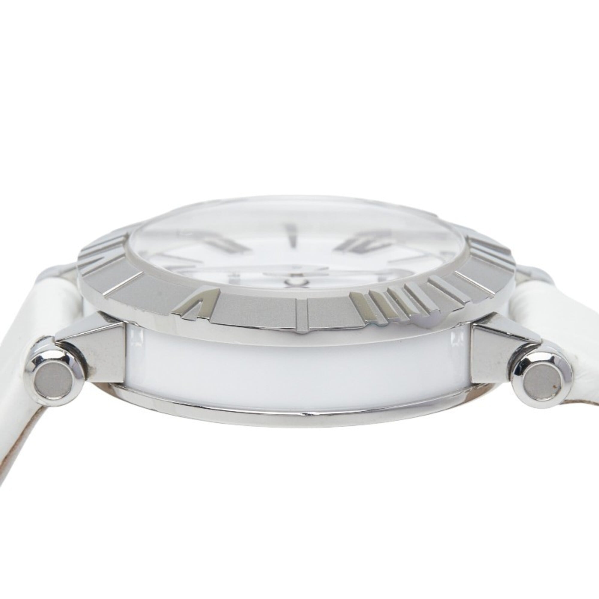 Tiffany & Co. Atlas Heart Uhr Z1300.11.11A20A71A Quarz Weiß Zifferblatt, Edelstahl, Lederarmband, Damenuhr Tiffany&Co.;