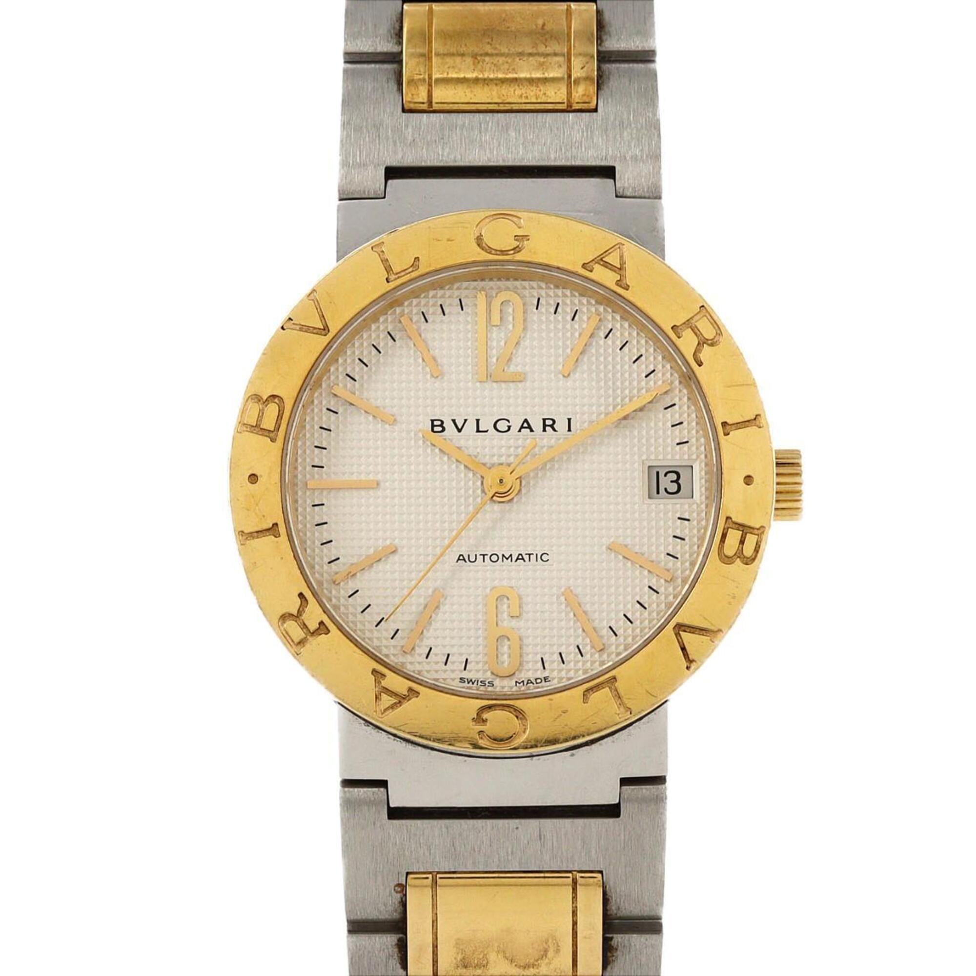 Bulgari Combination BB26SG/BB26WSGD Silver Dial 33mm Watch