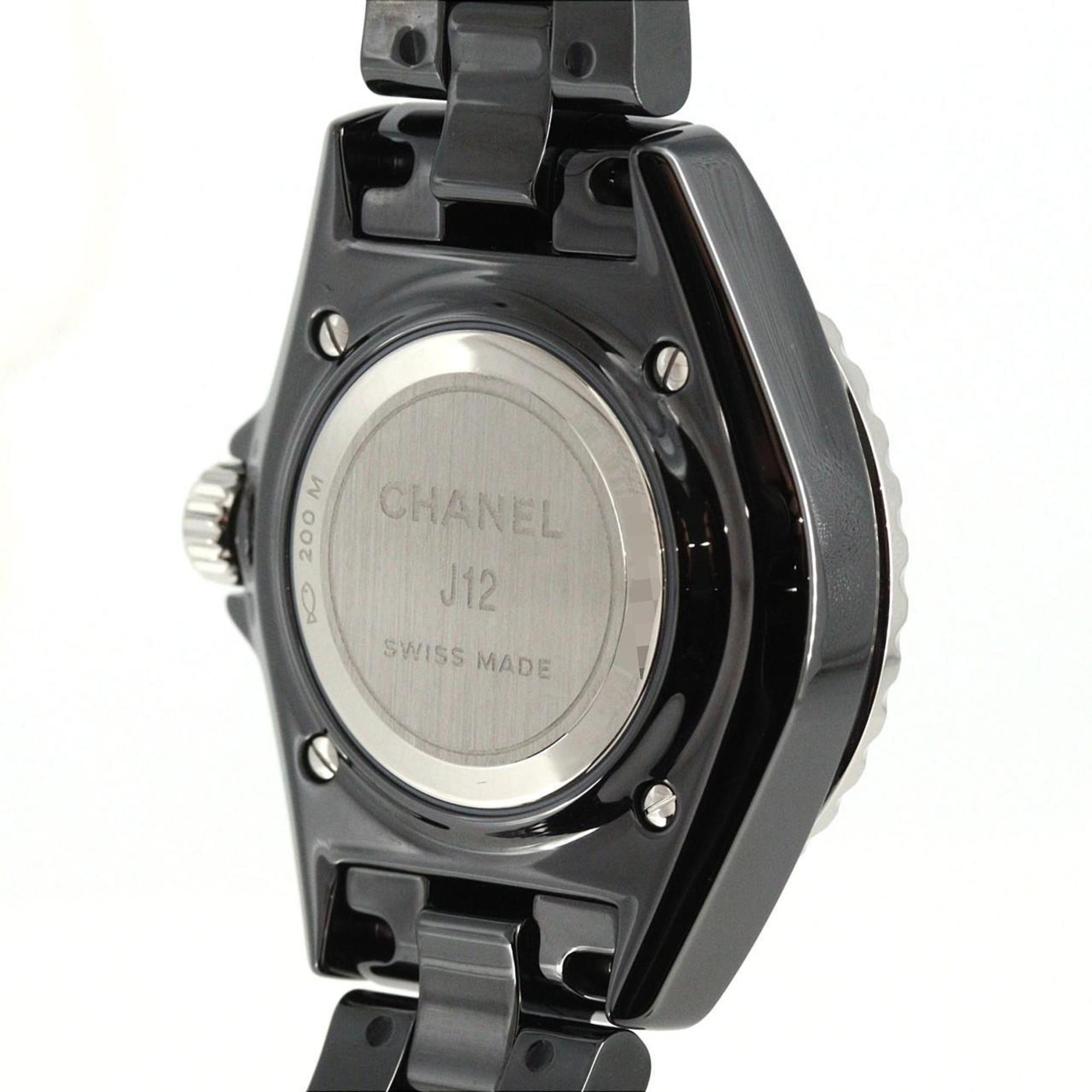 Chanel J12 Phantom 33 mm keramiek H6346 quartzhorloge
