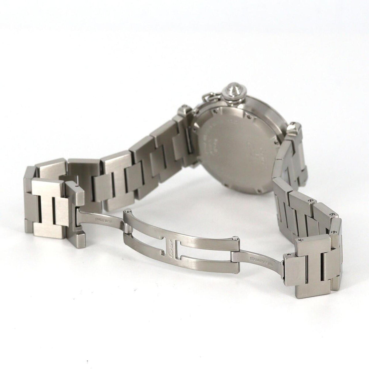 Cartier Pasha C W31075M7 Rosa Zifferblatt 35 mm Uhr