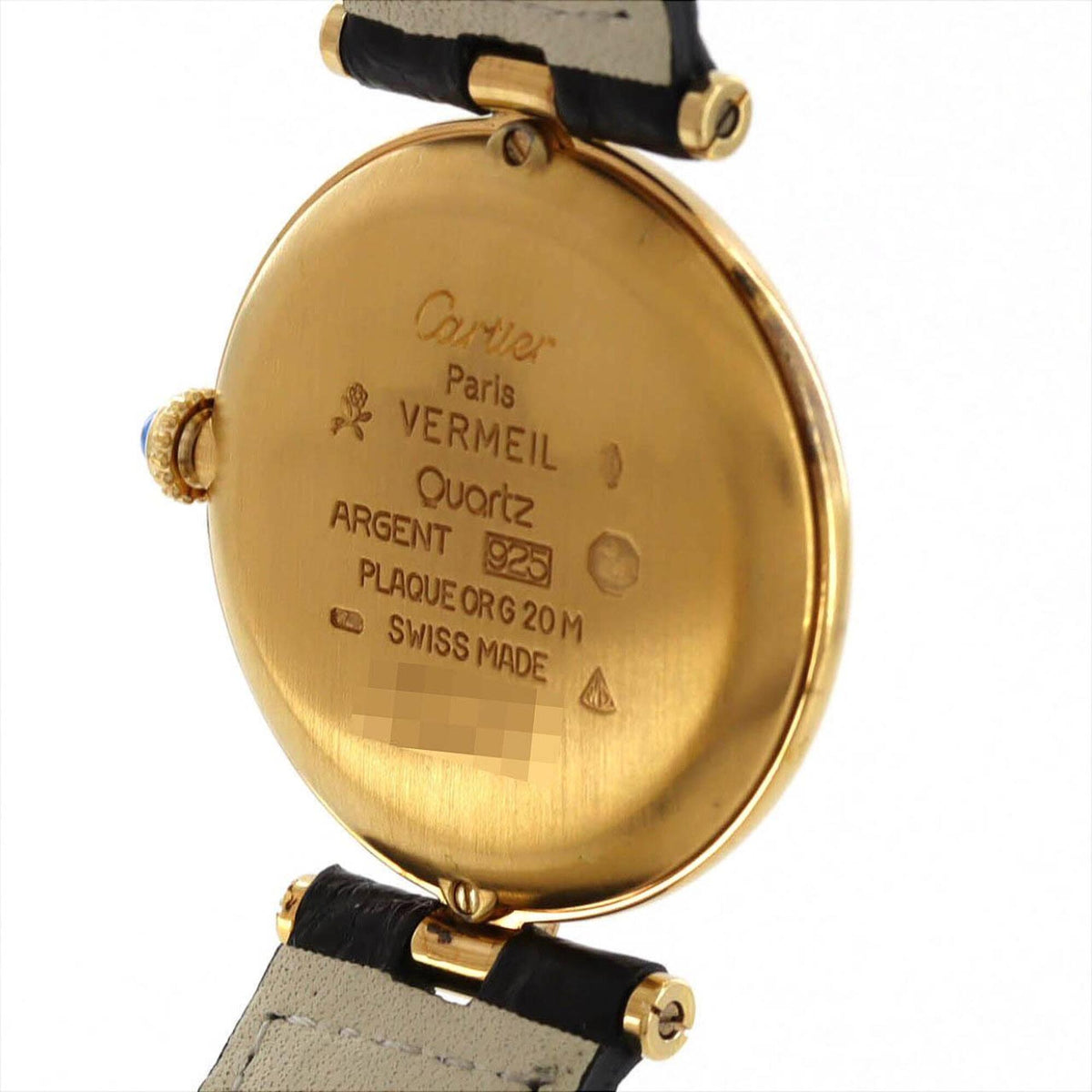 Cartier Must VLC LM W1001754 Silber Zifferblatt 30 mm Uhr