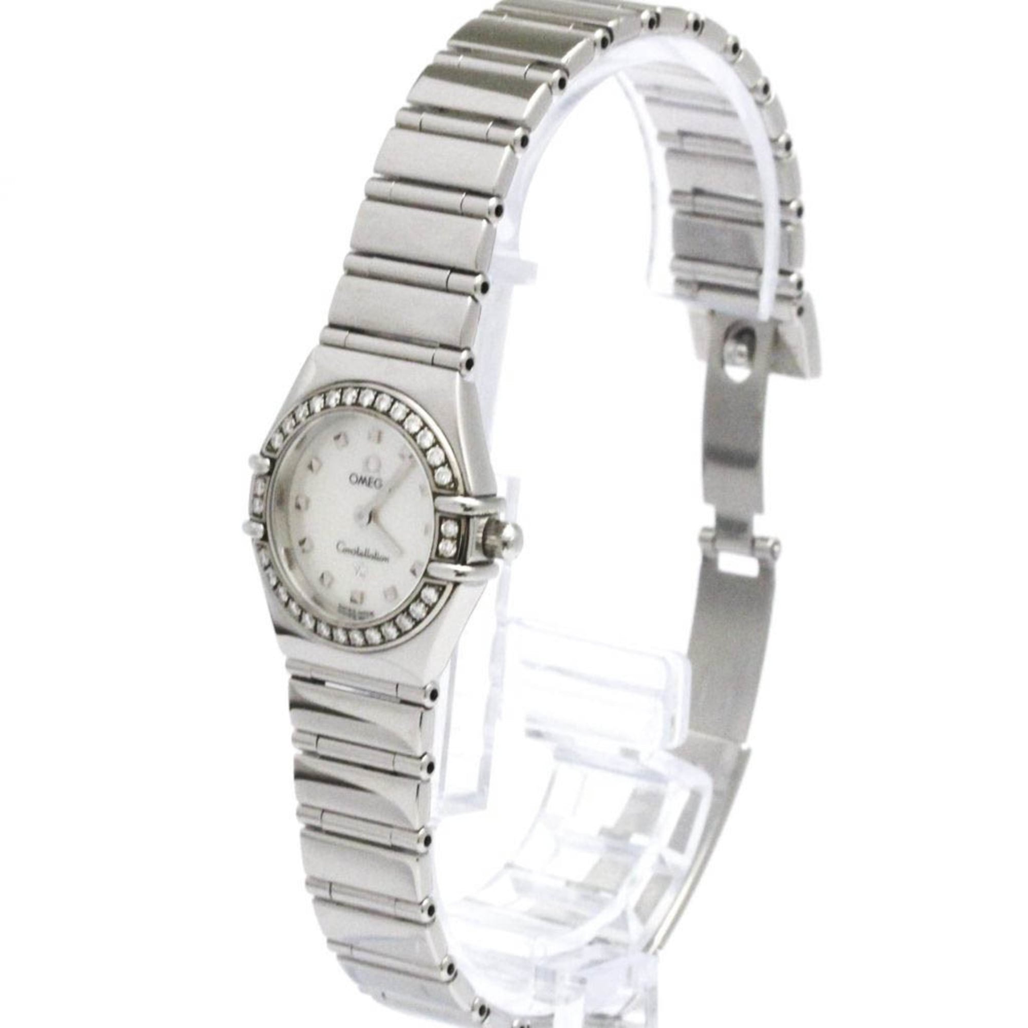 OMEGA Constellation My Choice Diamond MOP Dial Watch 1465.71 Polished