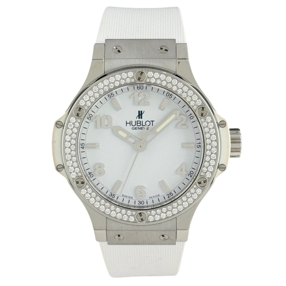 Hublot Big Bang Steel Weiß 361.SE.2010.RW.1104 Weiß Zifferblatt 41 mm Uhr