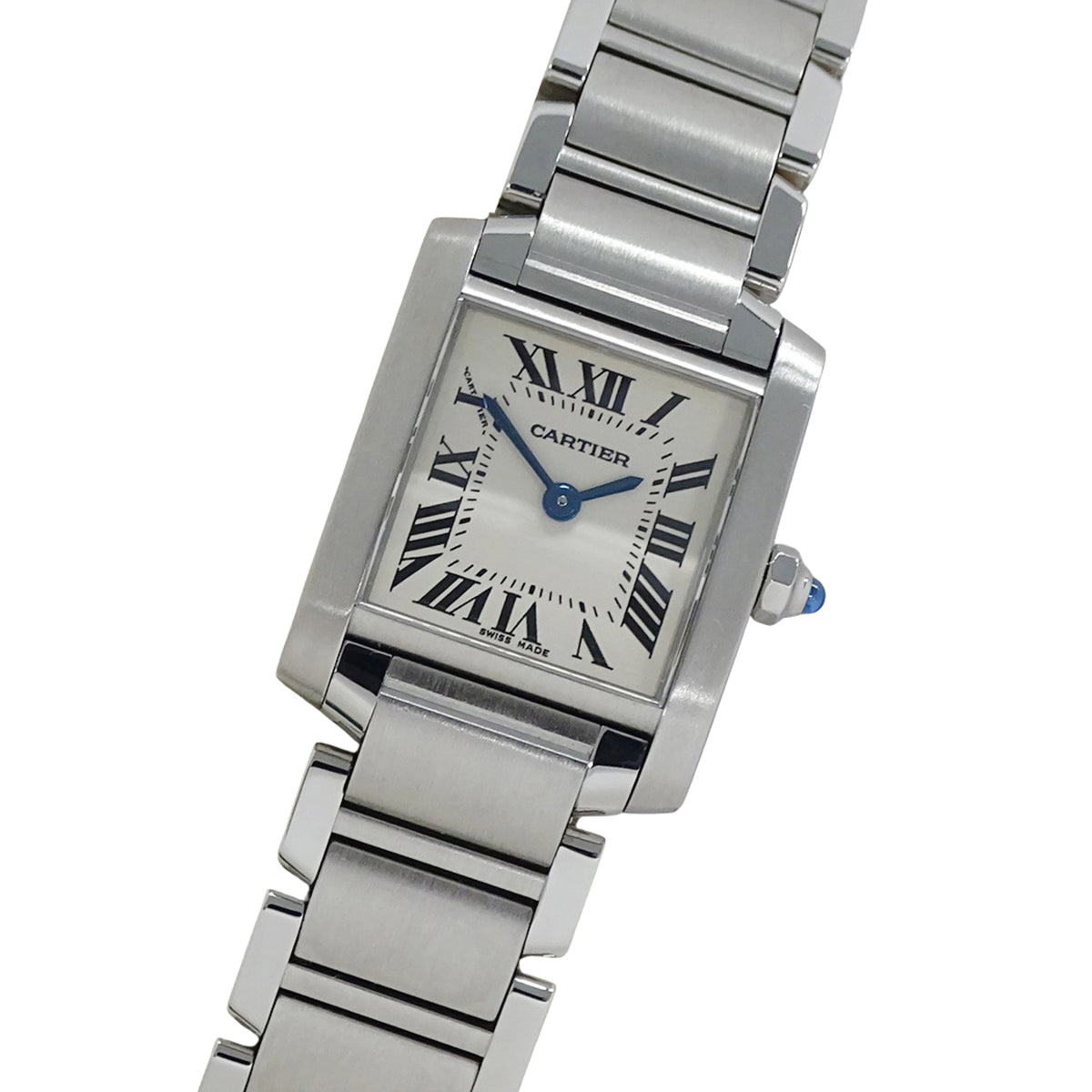 Cartier Tank Française SM W51008Q3 Ivory Dial 20mm Watch