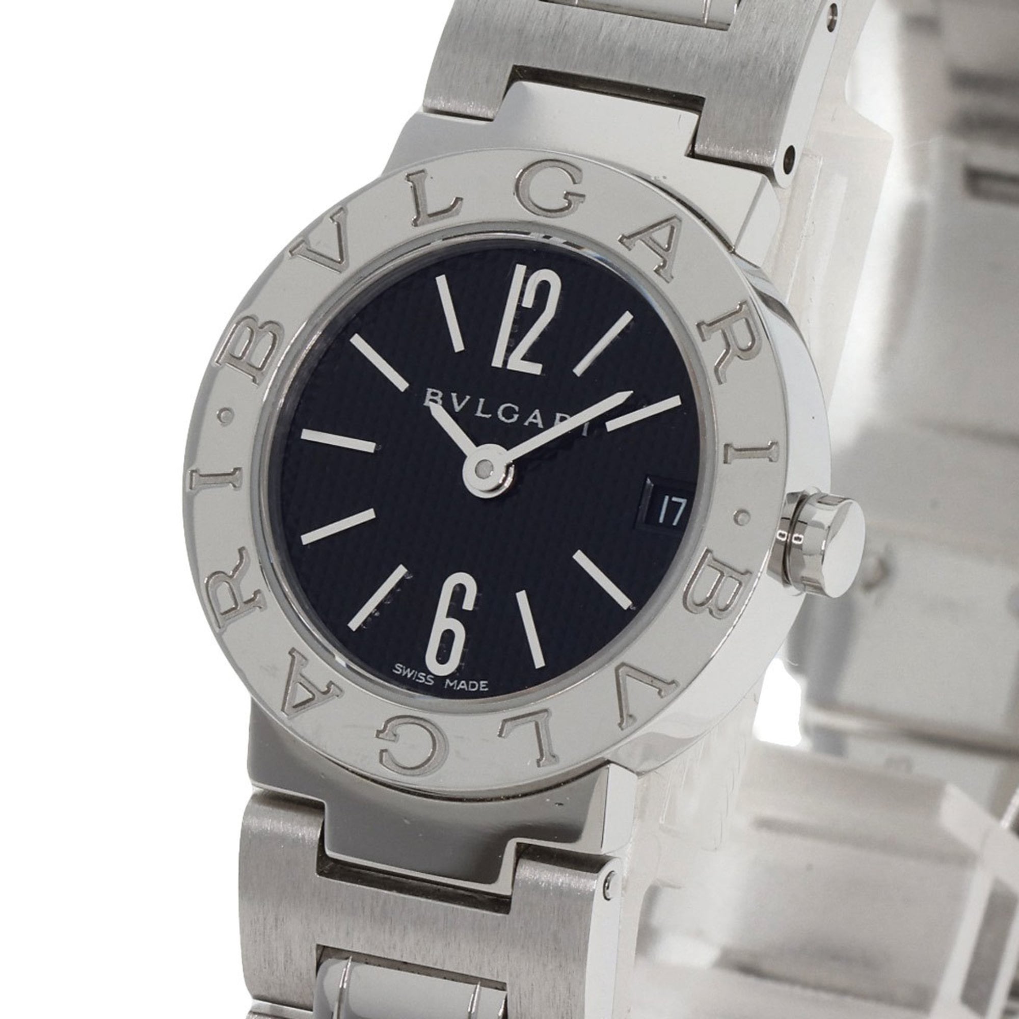 BVLGARI BB23SS polshorloge, roestvrij staal, damesmodel