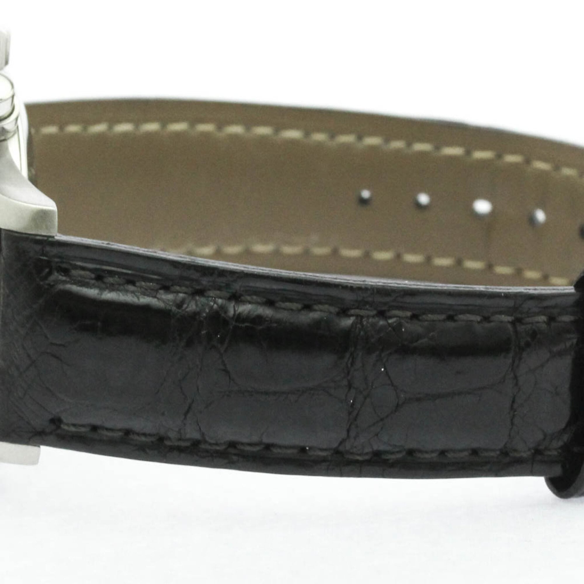 Montre IWC Flieger Quartz en acier inoxydable pour homme, modèle habillé/formel IW374101