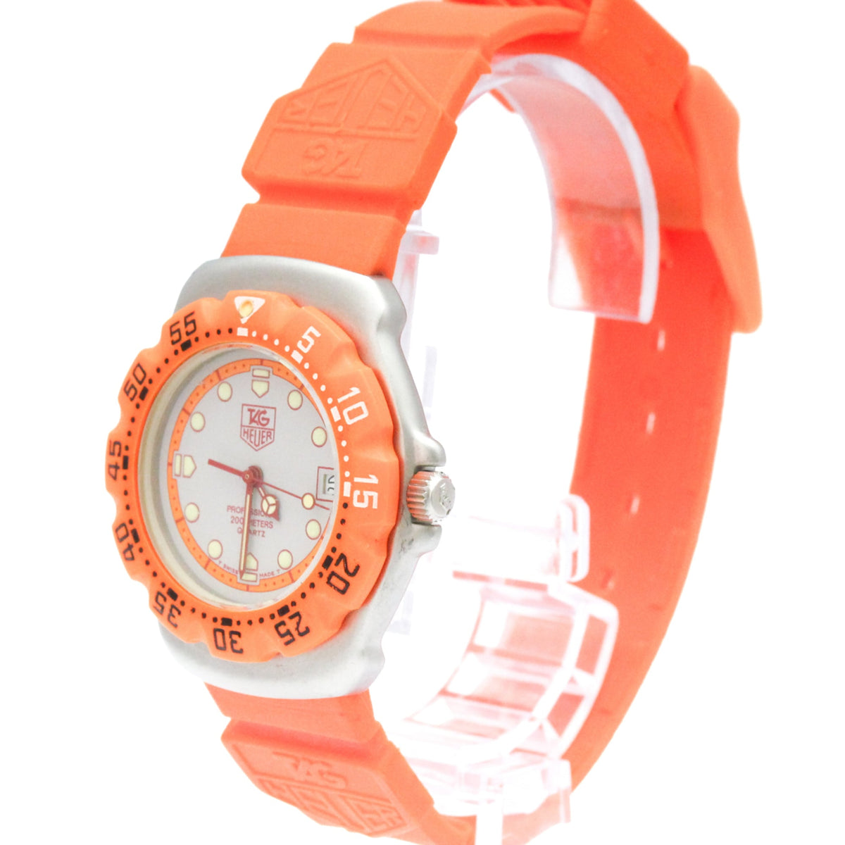 TAG Heuer Formula 1 373.513 Horloge met grijze wijzerplaat, 34 mm