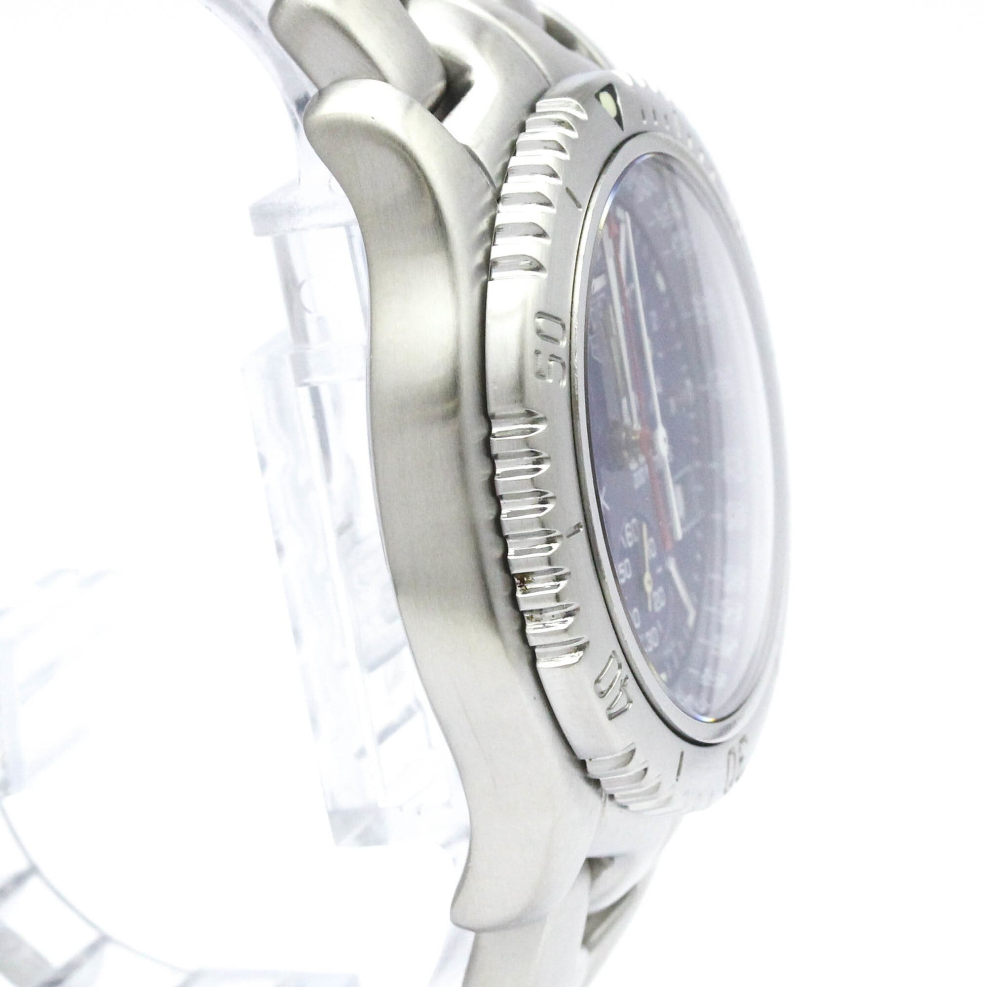 TAG HEUER Link Chronograph Herrenuhr aus Edelstahl Quarz CT1110