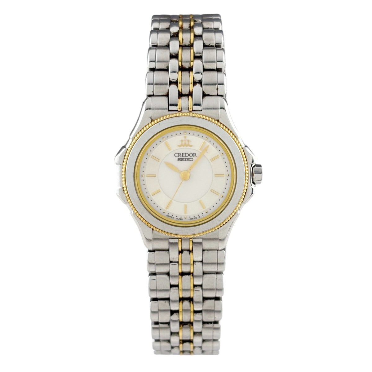 Seiko Credor 4J81-0A30 Silver Dial 24mm Watch