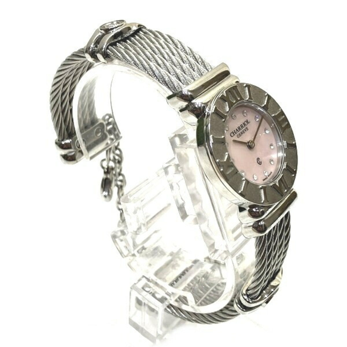 Montre Charriol Saint-Tropez 028R Rose avec cadran de 25 mm