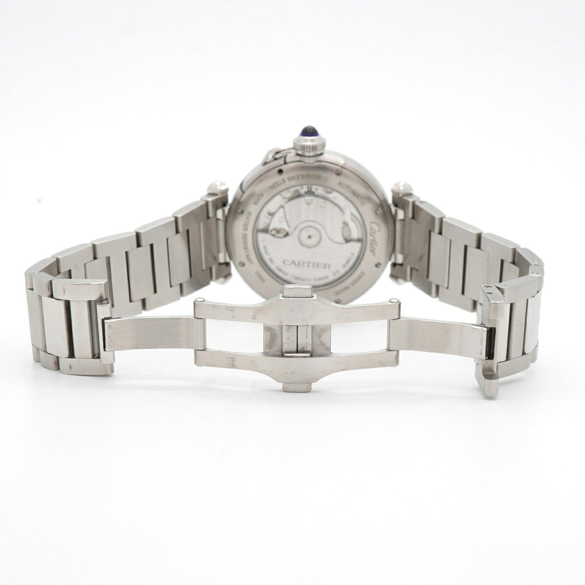 Cartier Pasha de WSPA0009 Silver Dial 40mm Watch
