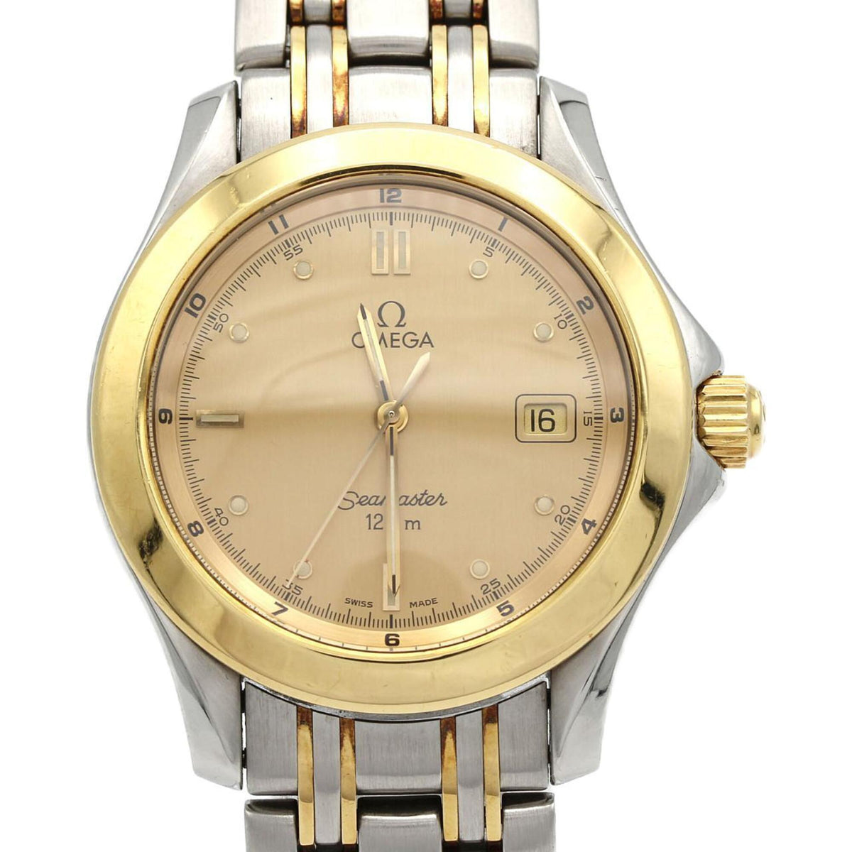 Omega Seamaster 120 2311.1 Horloge met gouden wijzerplaat, 36 mm