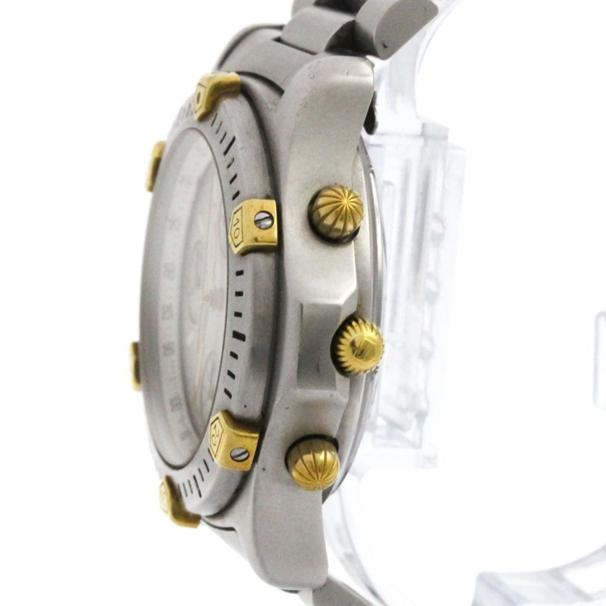 TAG HEUER 2000 Professional Chronograph vergoldete Stahluhr 165.806