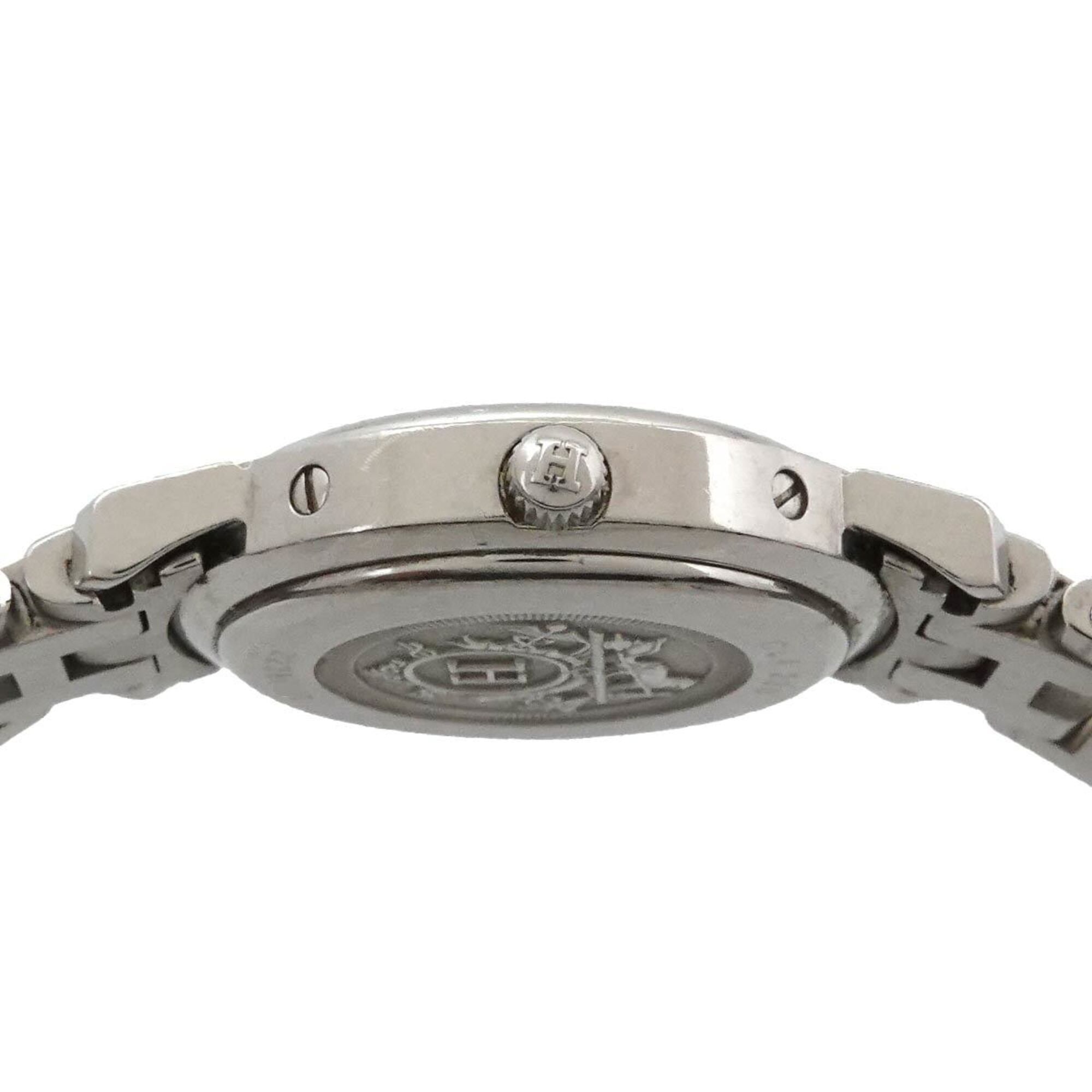 Hermes Clipper CL4 230 White Dial 24mm Watch