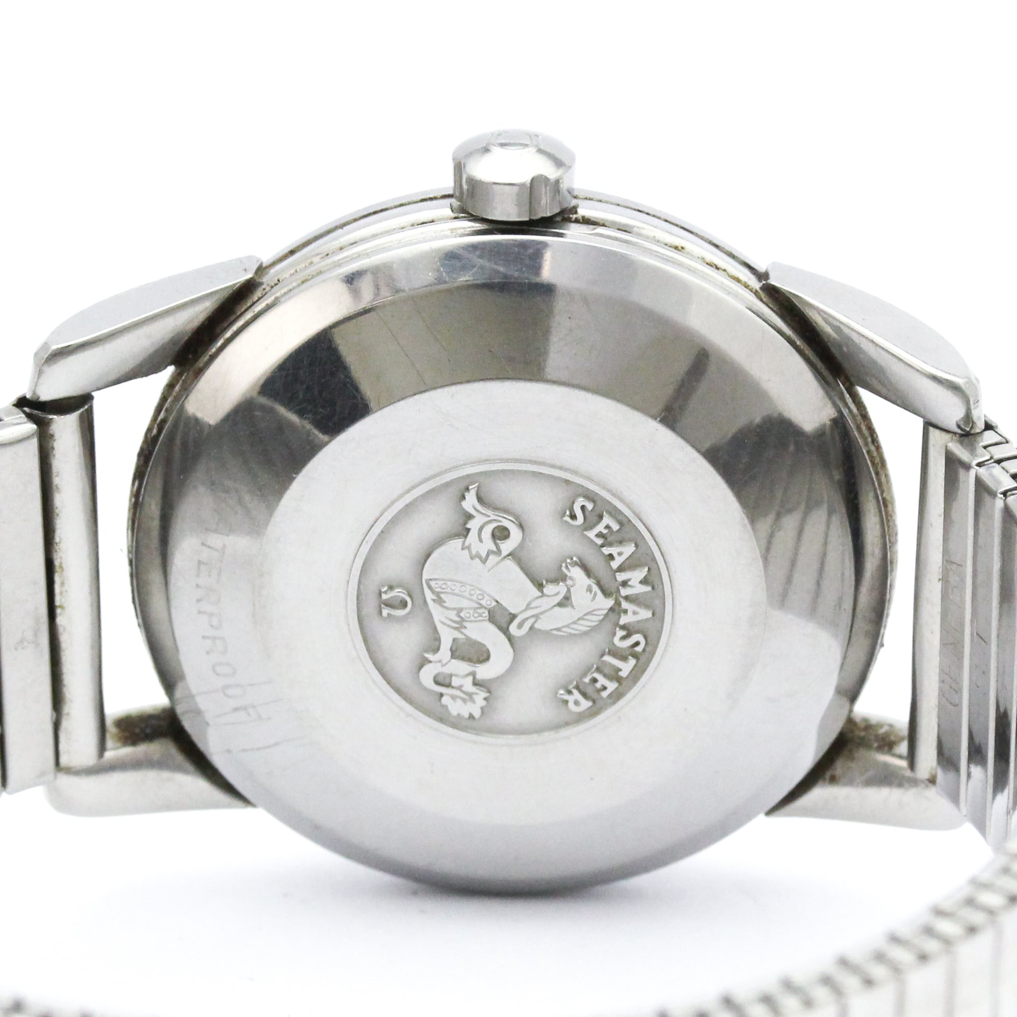 Omega Seamaster 2846 Silver Dial 34mm Watch