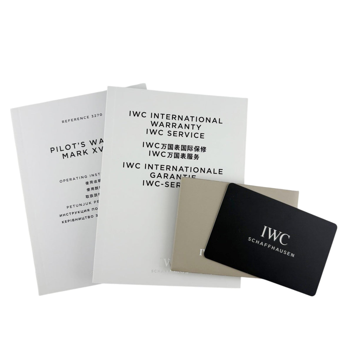IWC Pilot Mark XVIII IW327009 Schwarz Zifferblatt 40mm Uhr