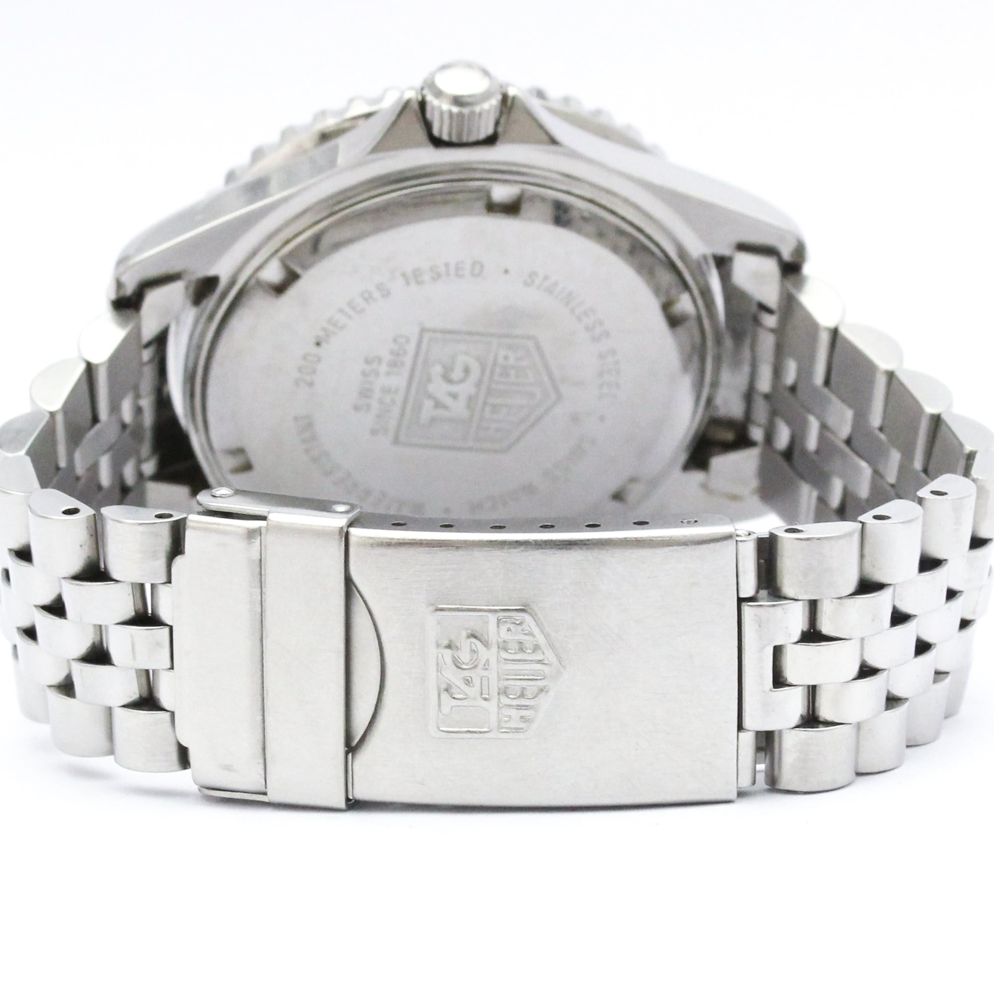 TAG Heuer Professional 980.013 Black Dial Stainless steel 37mm Watch