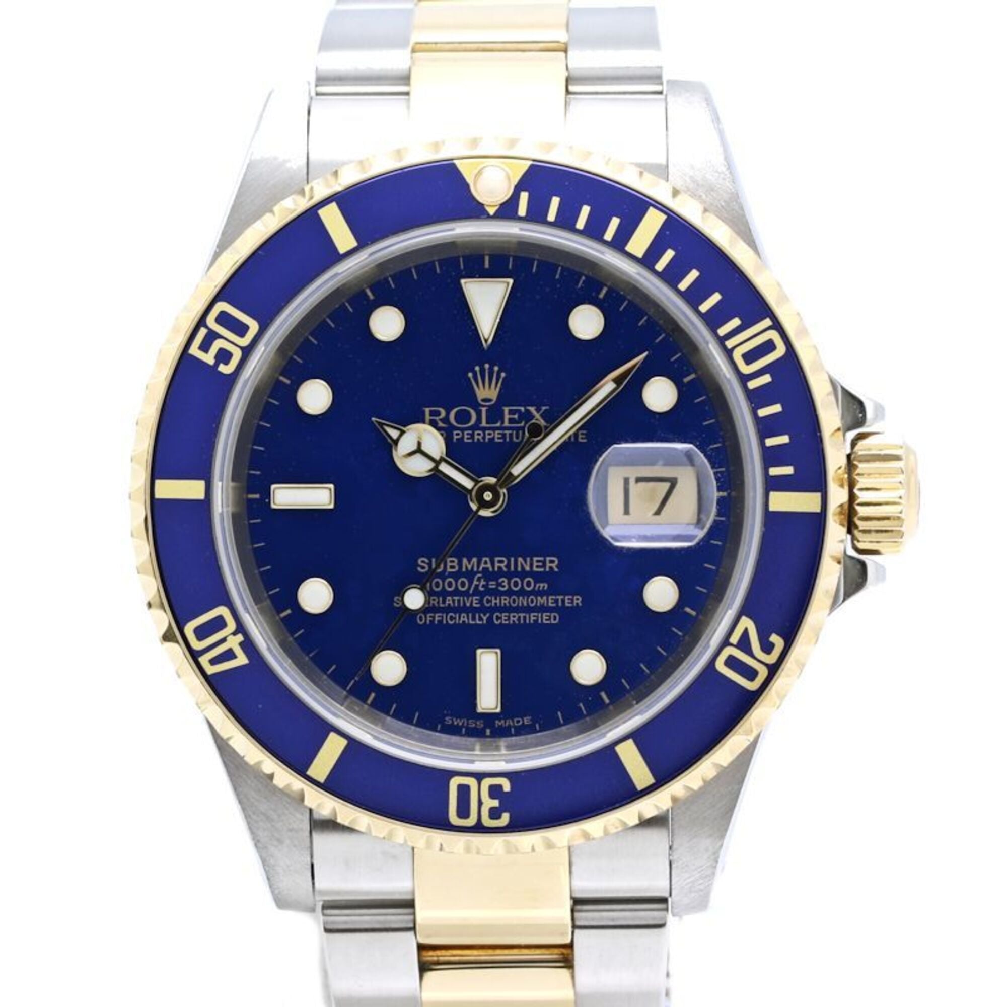 ROLEX Submariner Date Blue 16613LB 40546