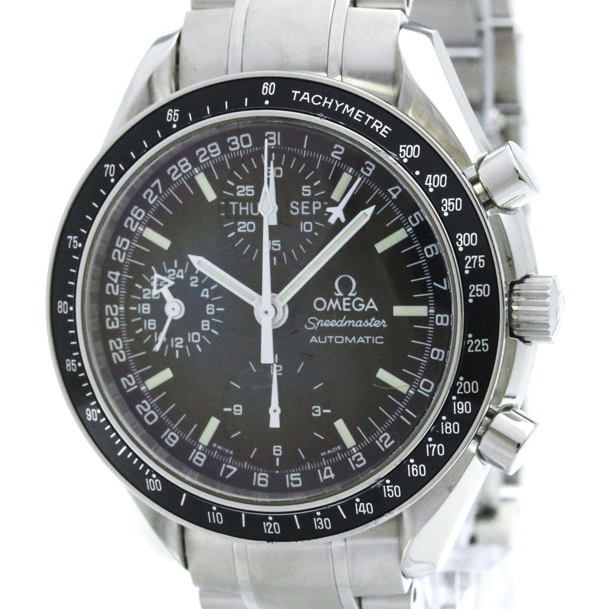 Omega Speedmaster 3520.5 Schwarz Zifferblatt 39mm Uhr