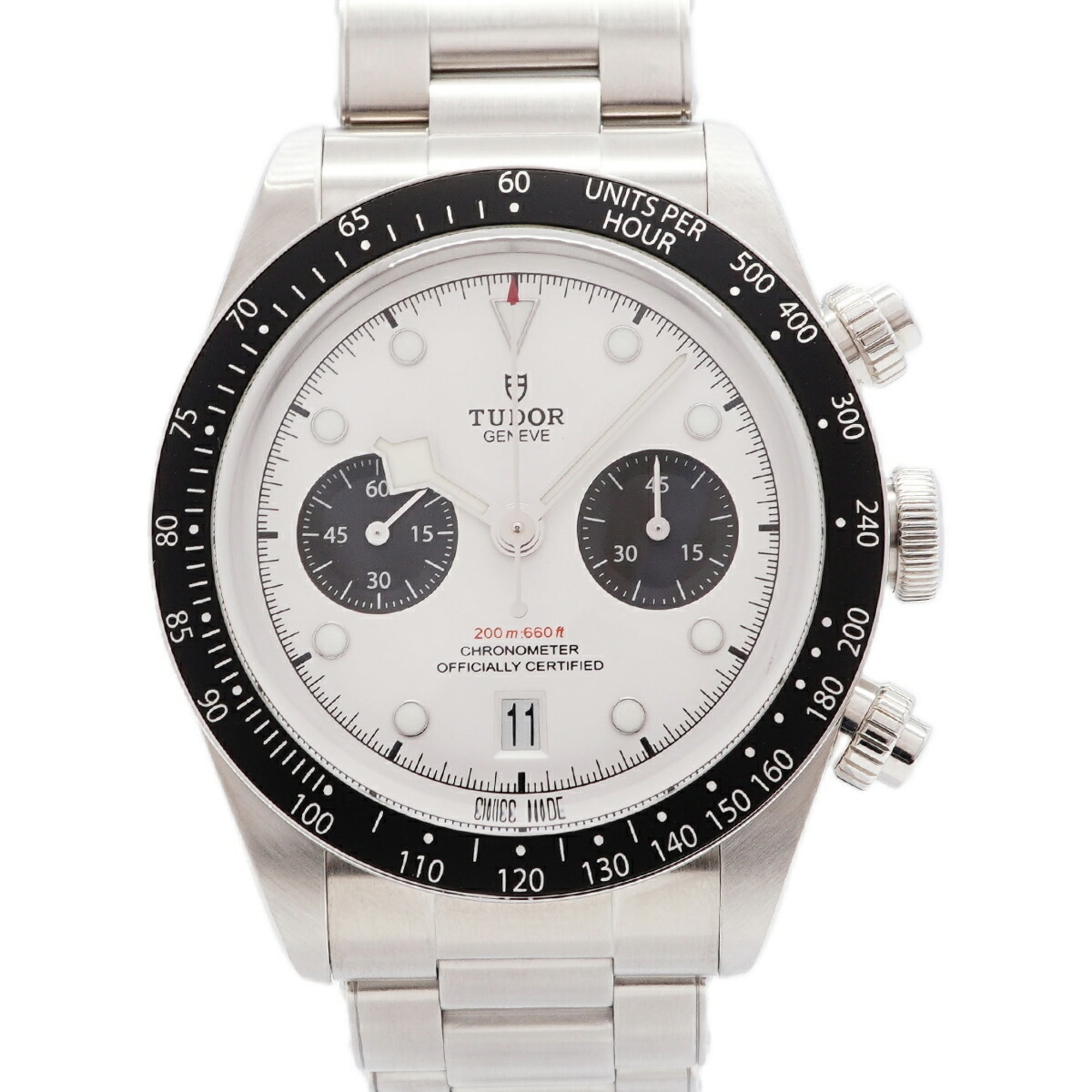 Tudor Black Bay Chrono 79360N White Dial 41mm Watch