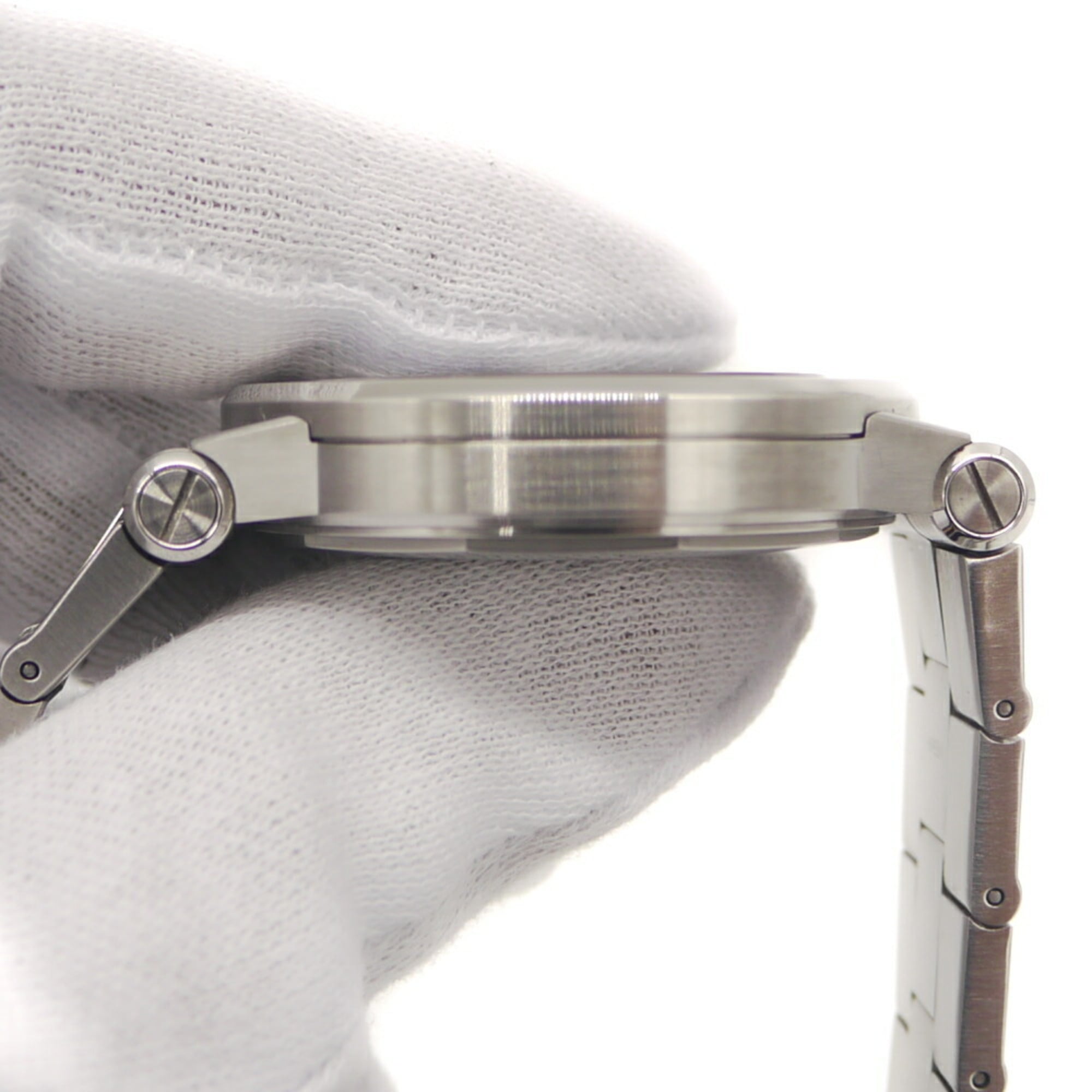 Bulgari Diagono Date DG40S Automatic Black Dial Watch