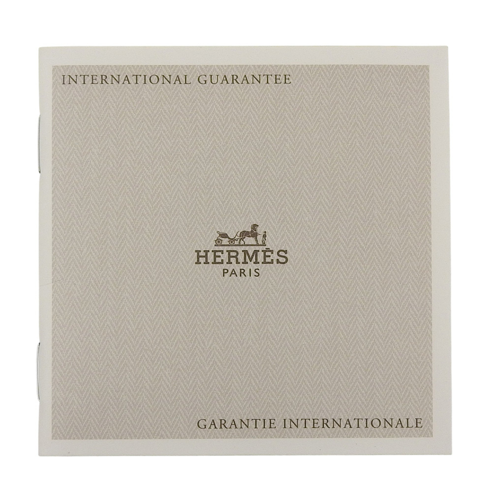 Montre-bracelet Hermes BE1.210, acier inoxydable, Quartz, analogique, cadran Blanc, montre pour femme
