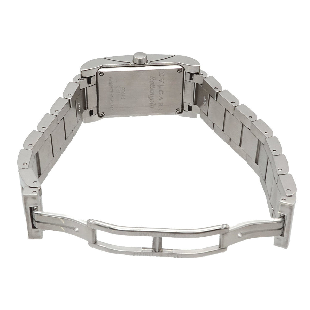 Montre Bvlgari Bulgari BVLGARI Rettangoro RT39S Blanc avec cadran de 21 mm