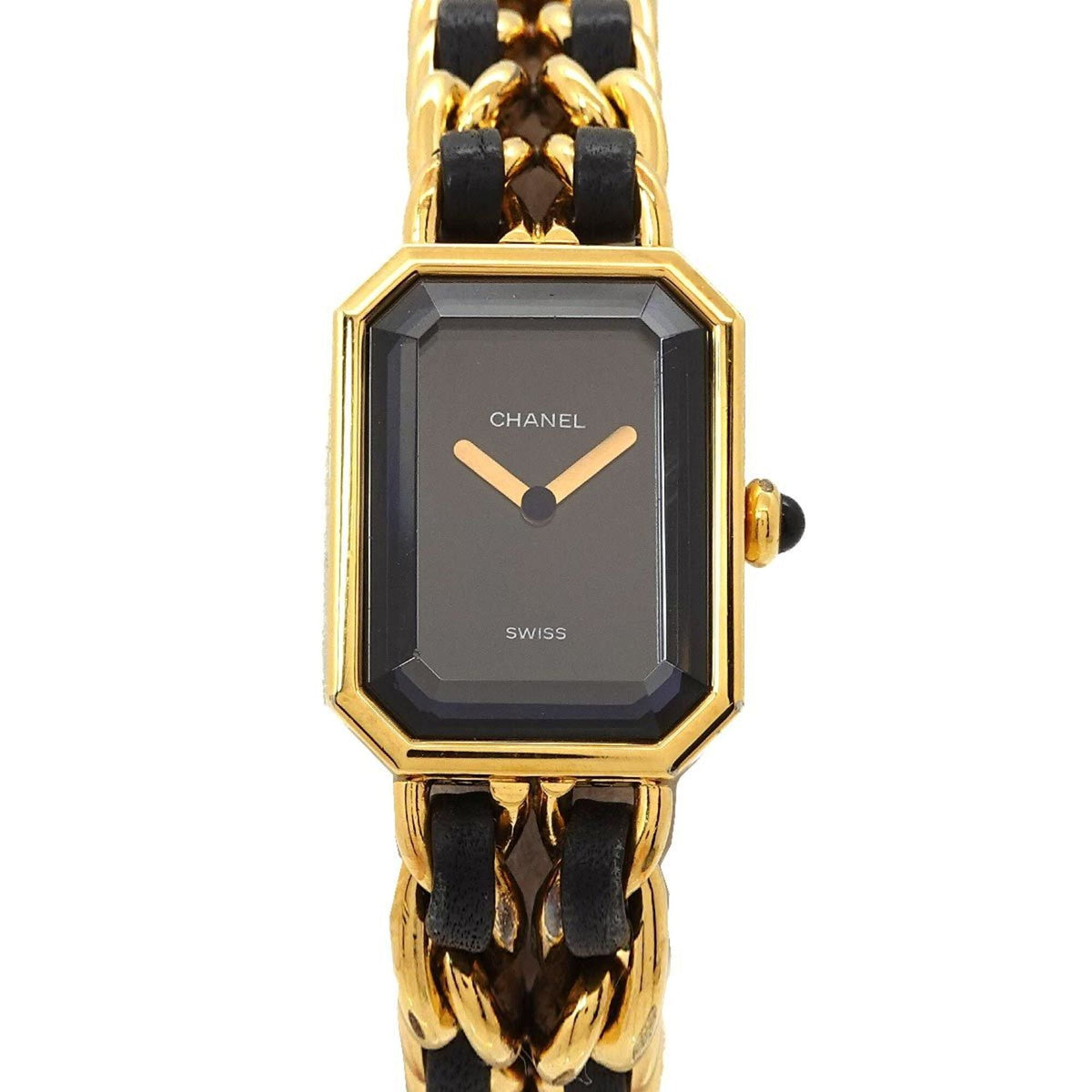 Chanel Première S-size H0001 Black Dial 20mm Watch