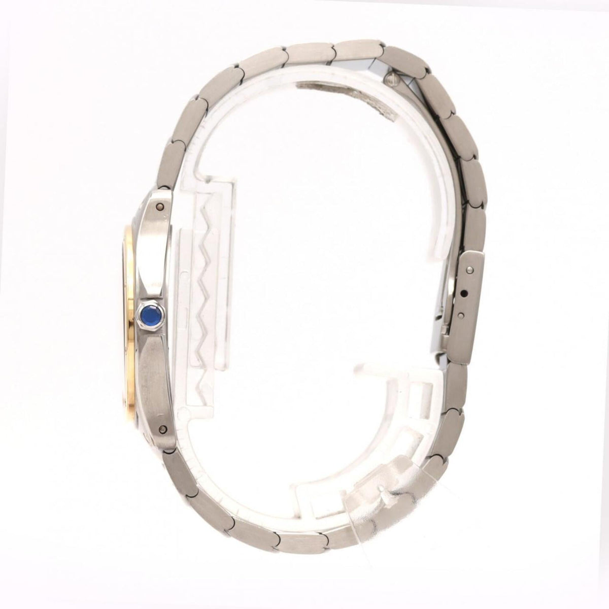 Cartier Santos Rund MM W20037R3 Silber Zifferblatt 29 mm Uhr