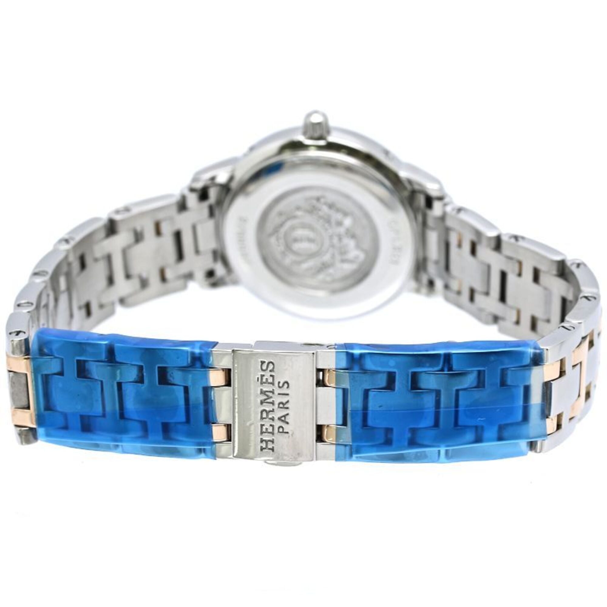 Hermes Clipper CP1.221.212/4970 035321WW00 White Dial 24mm Watch